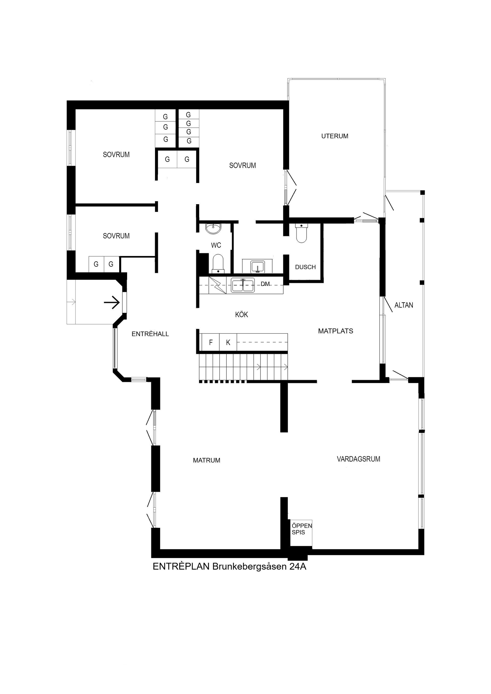 Villa, Brunkebergsåsen 24A, Sollentuna