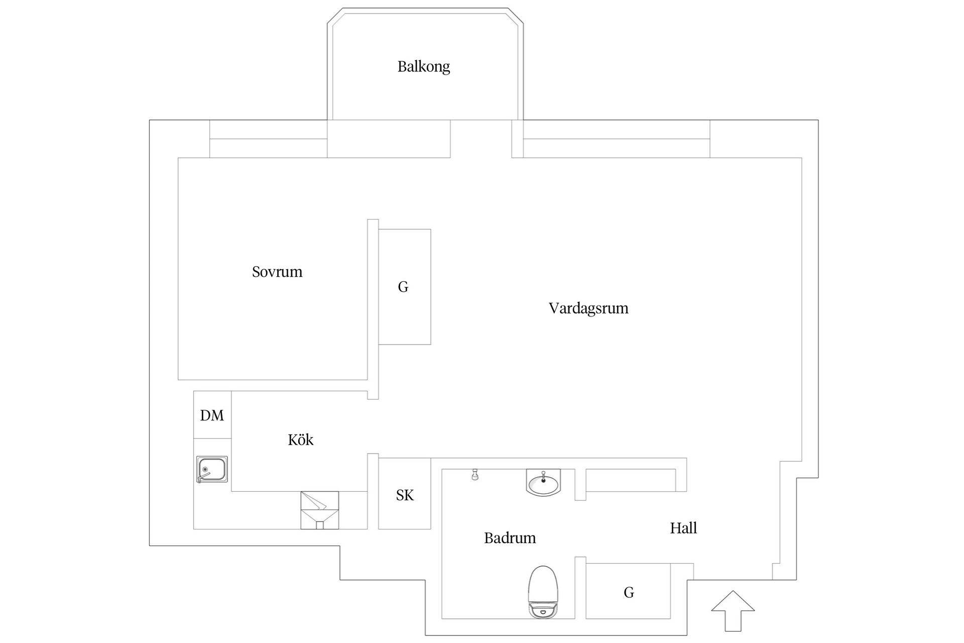 Bostadsrätt, Tavastgatan 15, Södermalm Maria, Stockholm