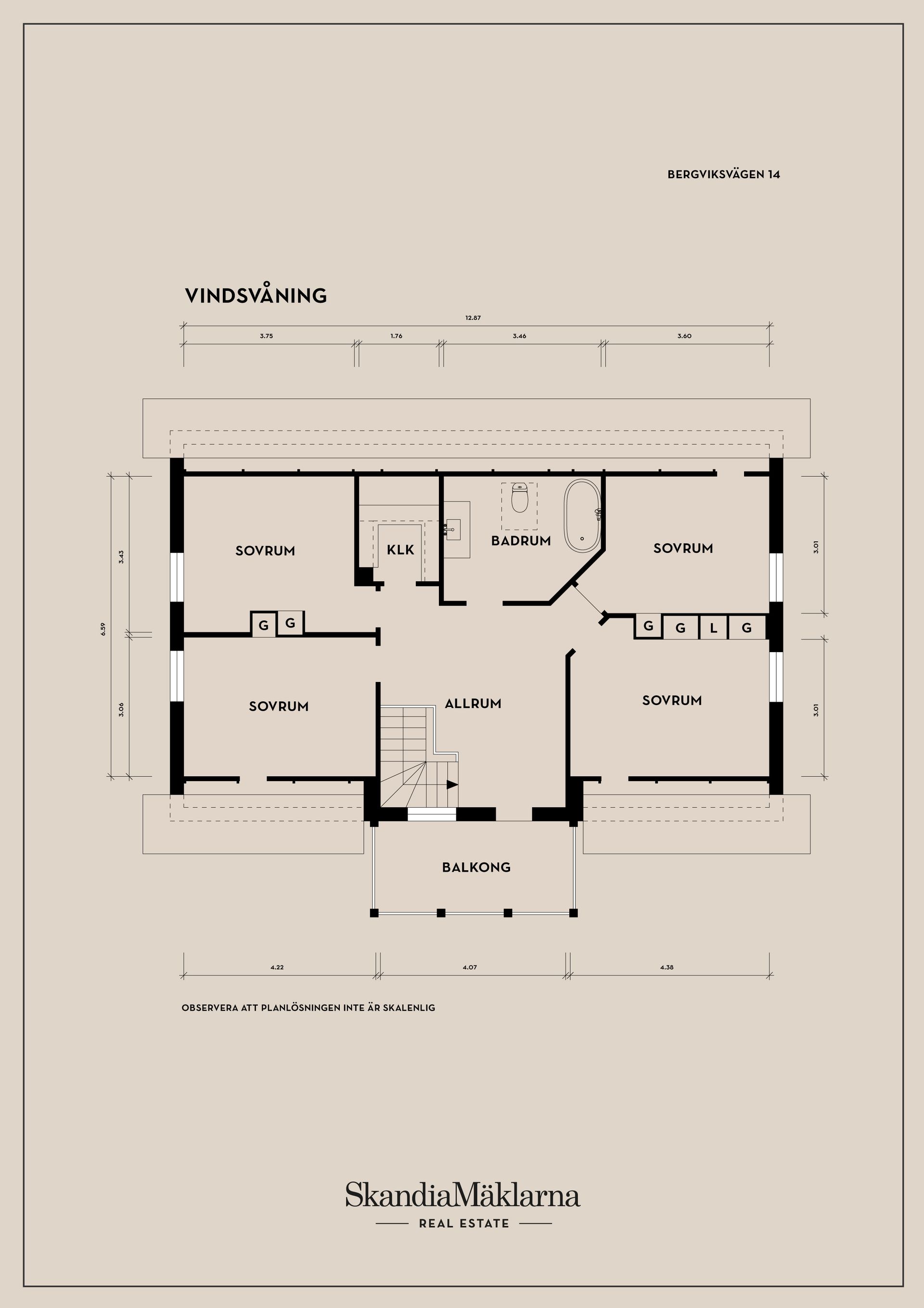Villa, Bergviksvägen 14, Bergviks brygga, Salem