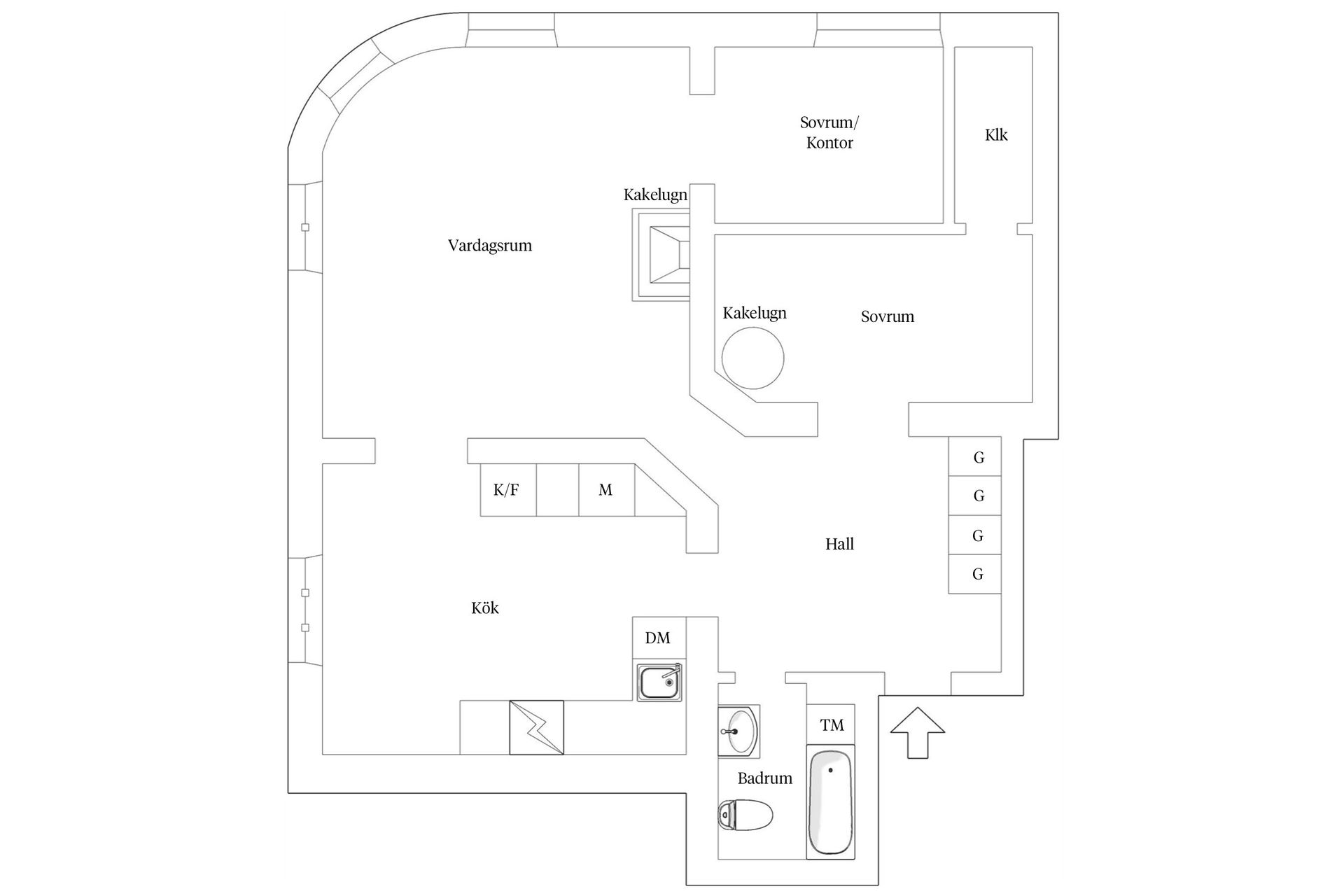 Bostadsrätt, Blekingegatan 18, Södermalm, Stockholm