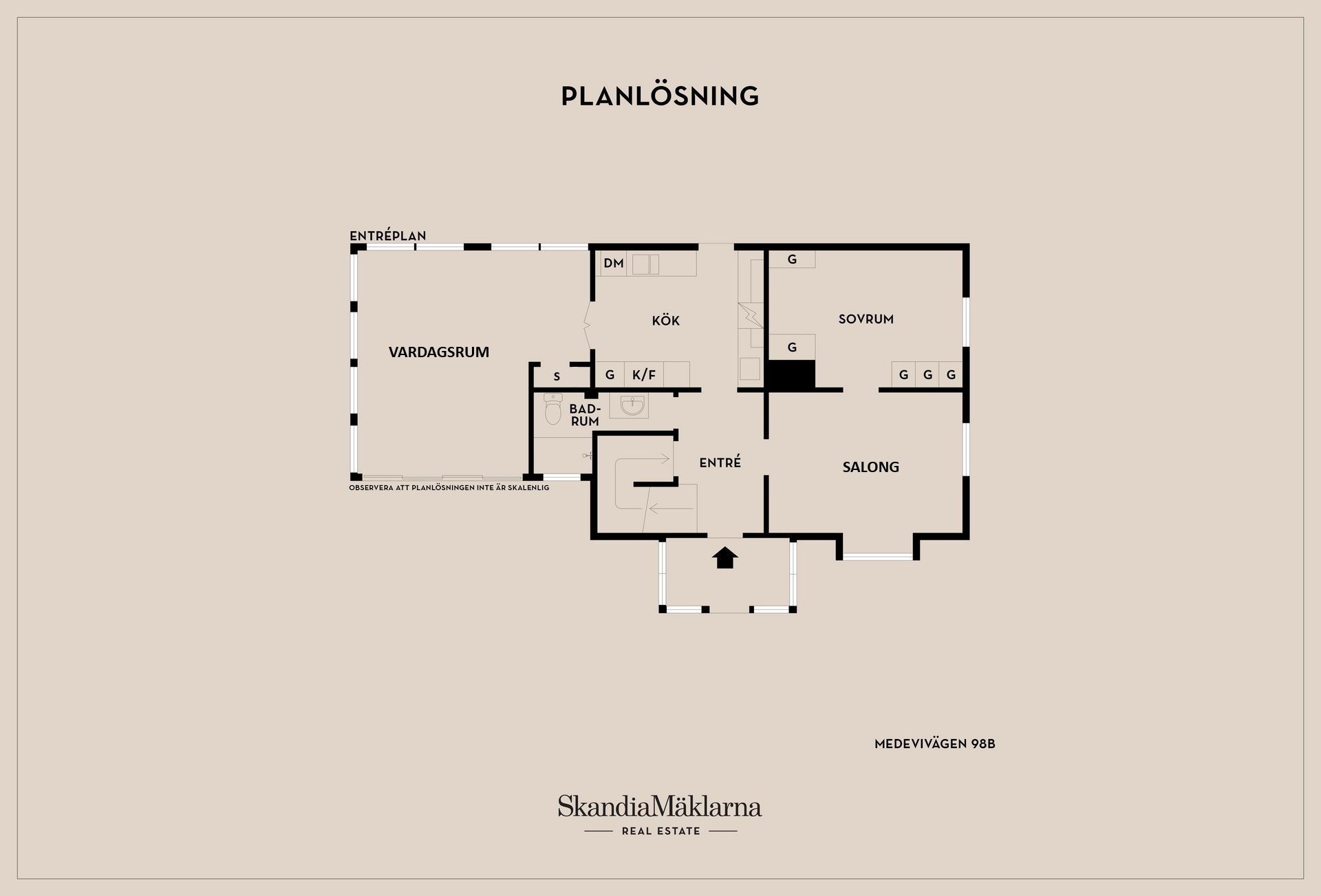 Villa, Medevivägen 98B, Motala
