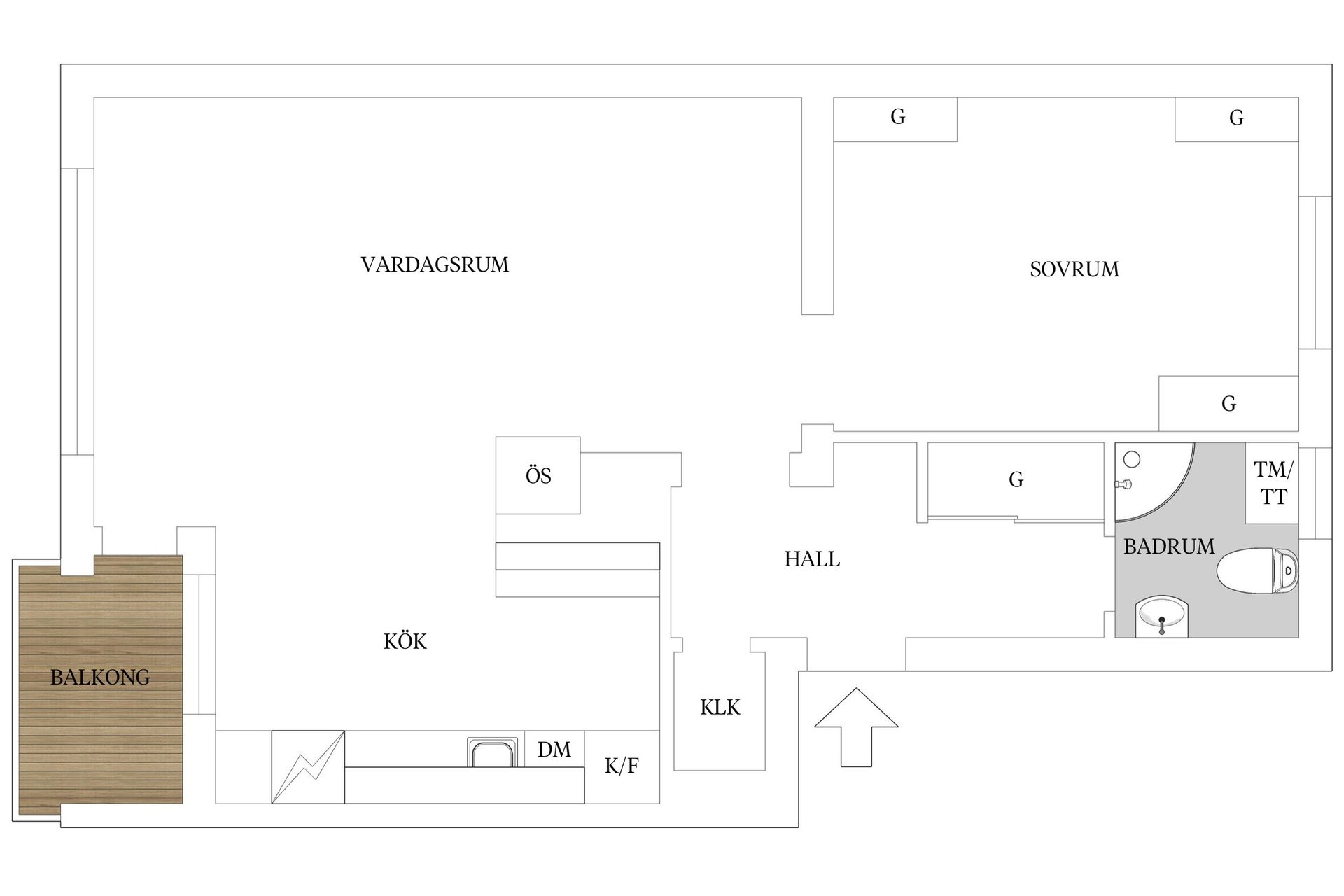 Bostadsrätt, Erikslustvägen 10B, Slottsstaden, Malmö