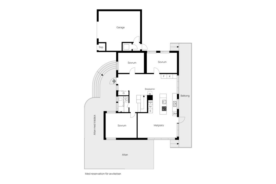 Villa, Lievägen 11, Bondsjöhöjden, Härnösand