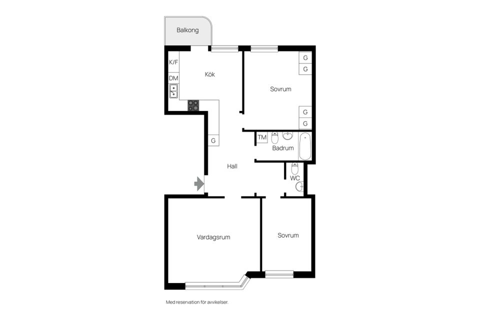 Bostadsrätt, Inedalsgatan 9E, Kungsholmen, Stockholm