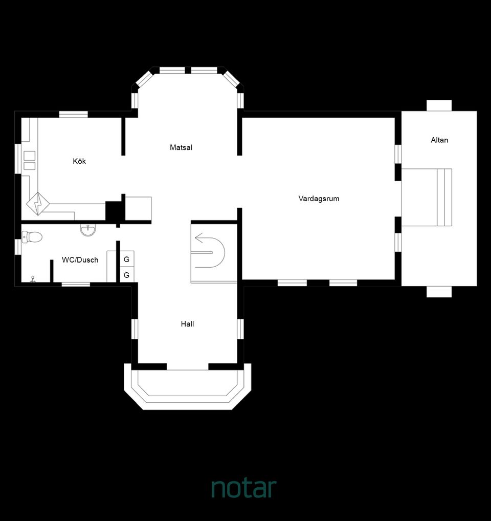 Villa, Örtomta Hageby Hagalund 1, Linköping