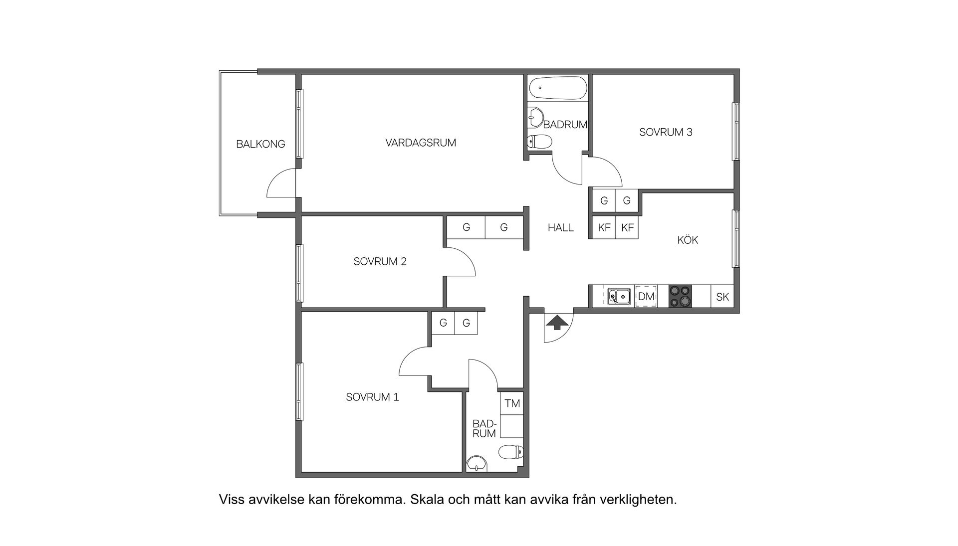 Bostadsrätt, Sjöviksvägen 2B, Virsbo, Surahammar