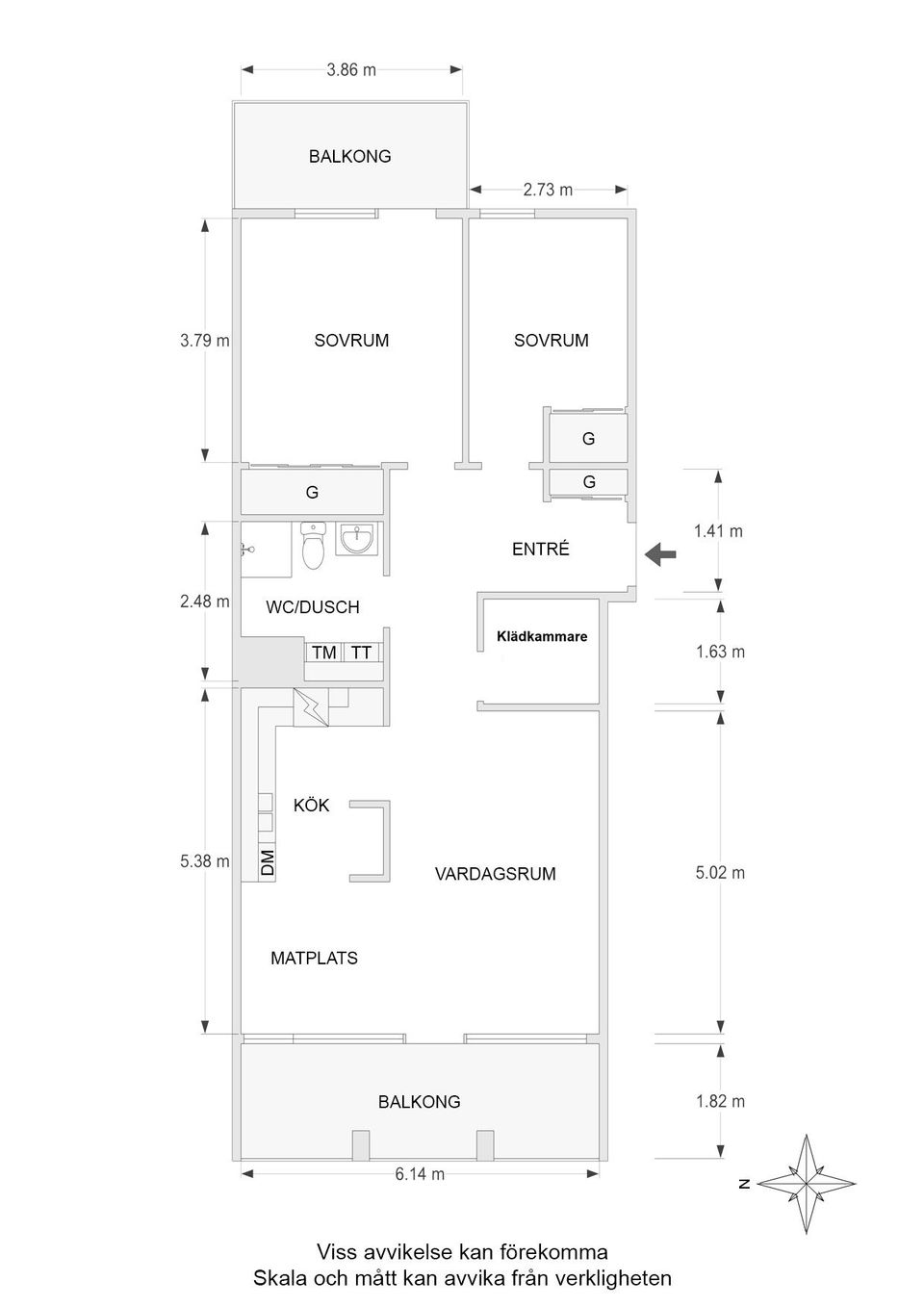 Bostadsrätt, Torpe gränd 20, Centrum, Kungälv