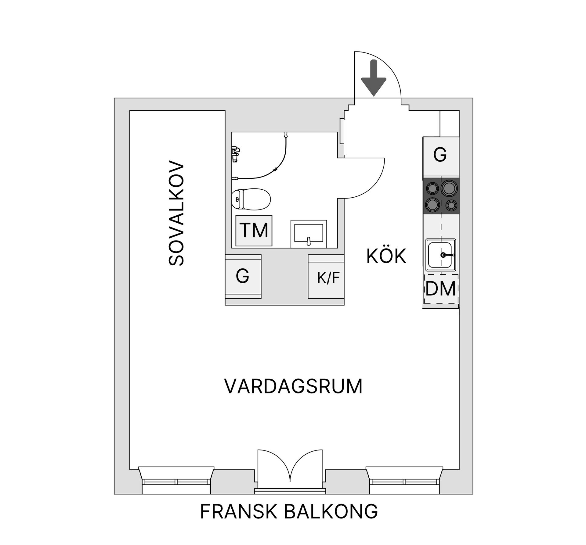 Bostadsrätt, Norrbackagatan 49C, 4tr, Vasastan, Stockholm