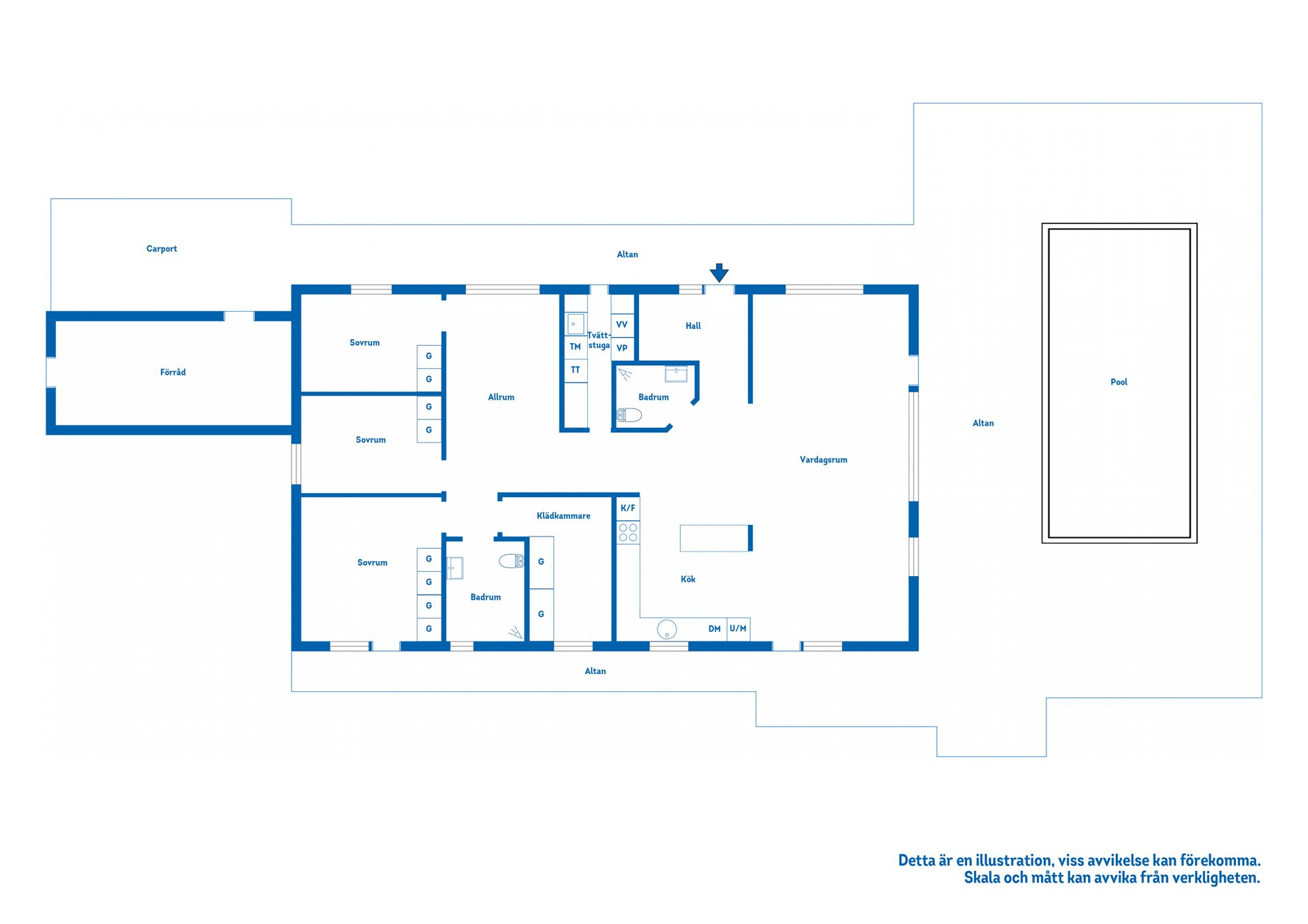 Villa, Strandvägen 43B, Katrineholm Duveholm, Katrineholm