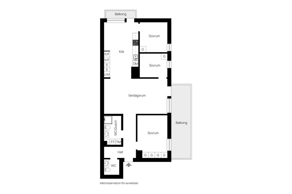 Bostadsrätt, Termikgatan 25, Södra Ladugårdsängen, Örebro