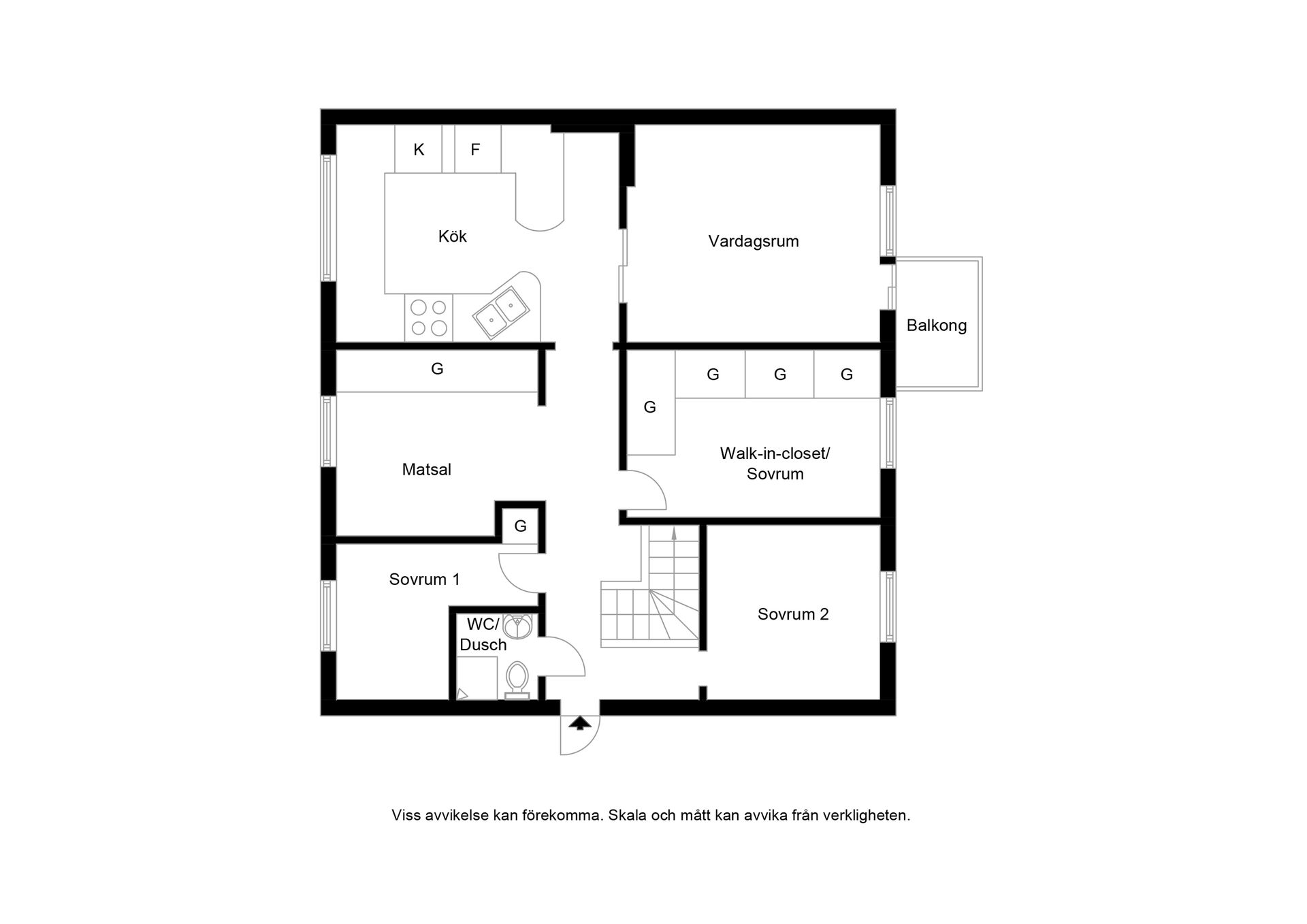 Bostadsrätt, Västra trädgårdsgatan 46, Centralt Väster, Nyköping