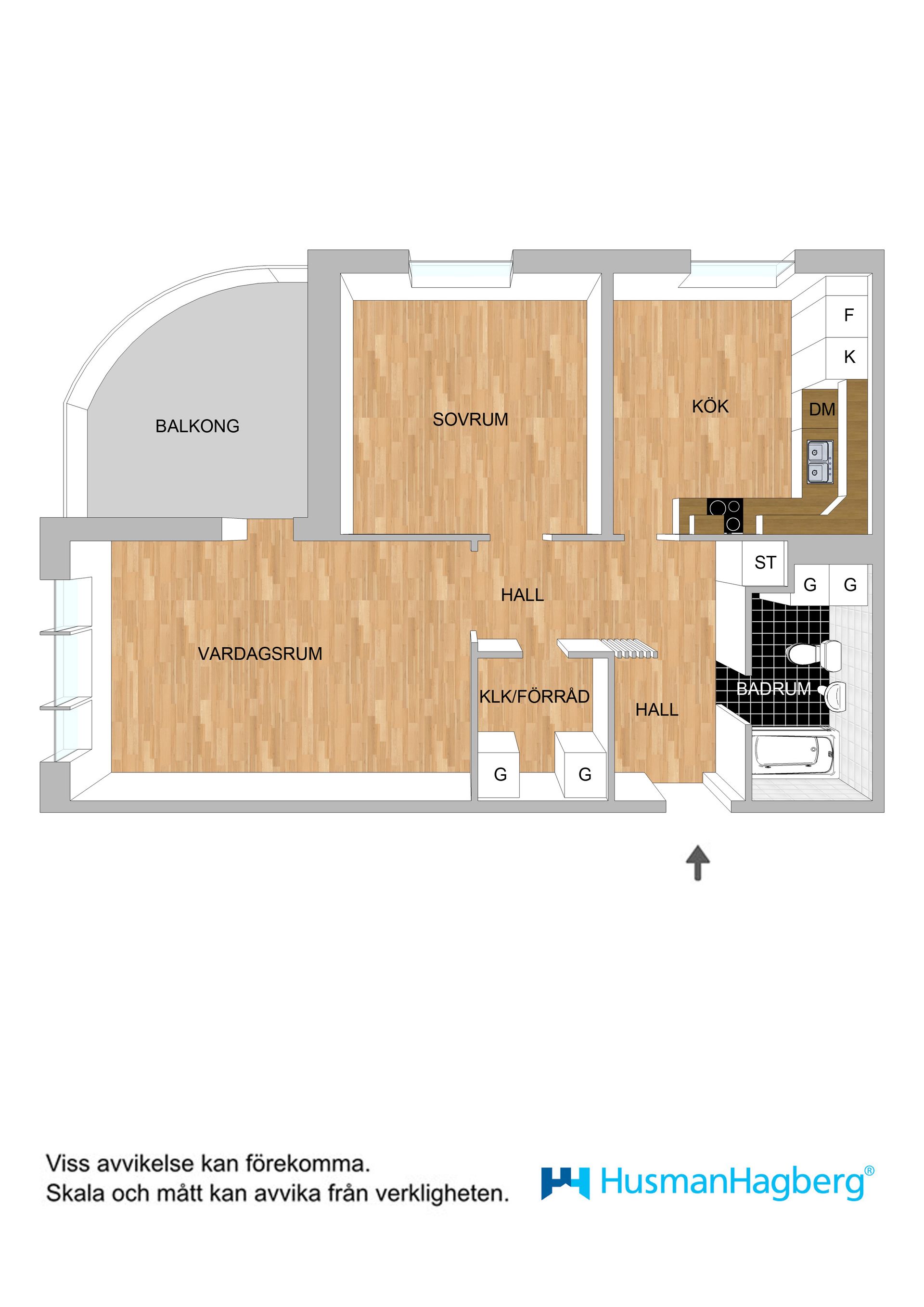 Bostadsrätt, Älvans väg 51, Tomtebo, Umeå