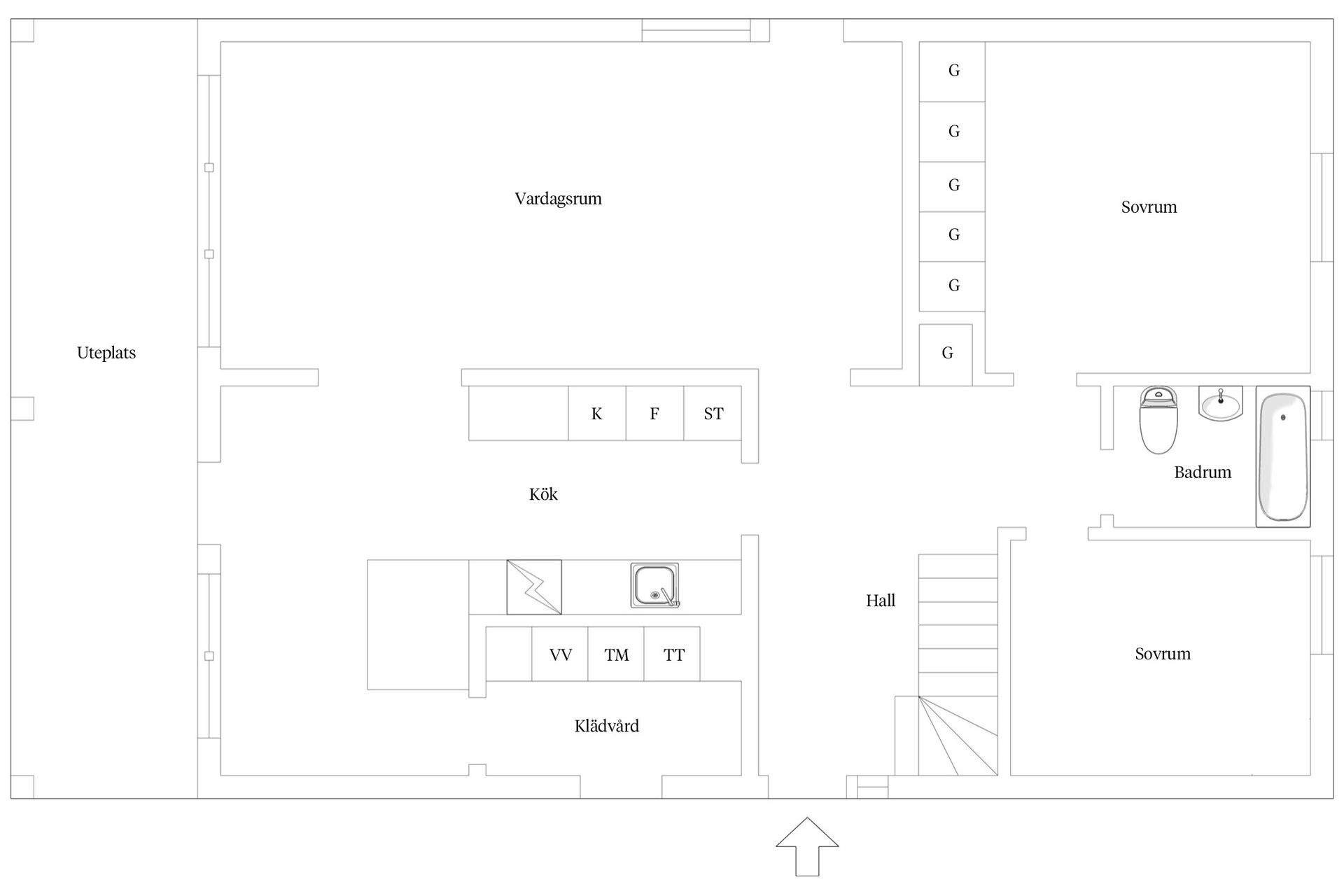 Villa, Solskensvägen 1, Hovmantorp, Lessebo
