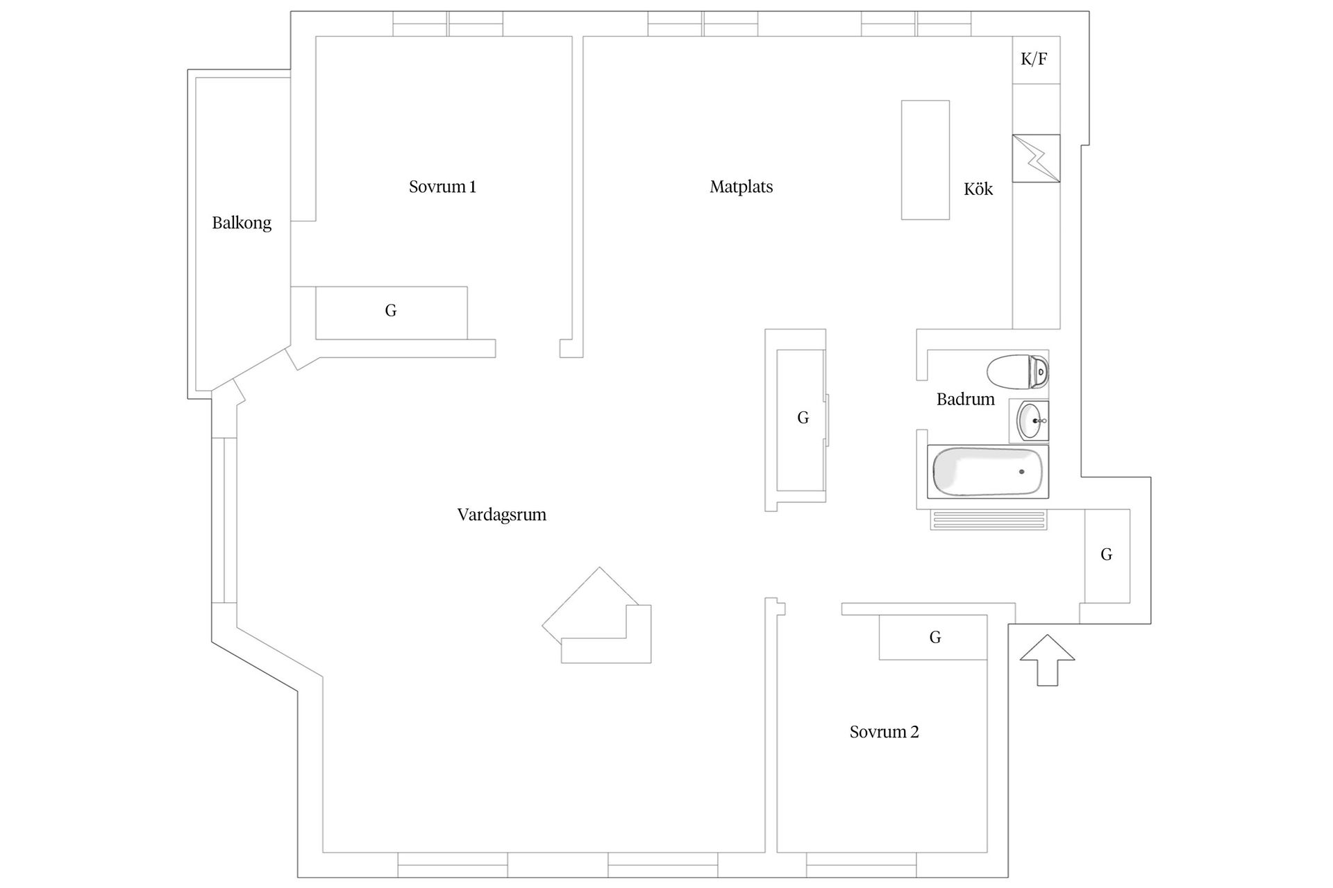 Bostadsrätt, Vintergatan 28, Tullen, Borås