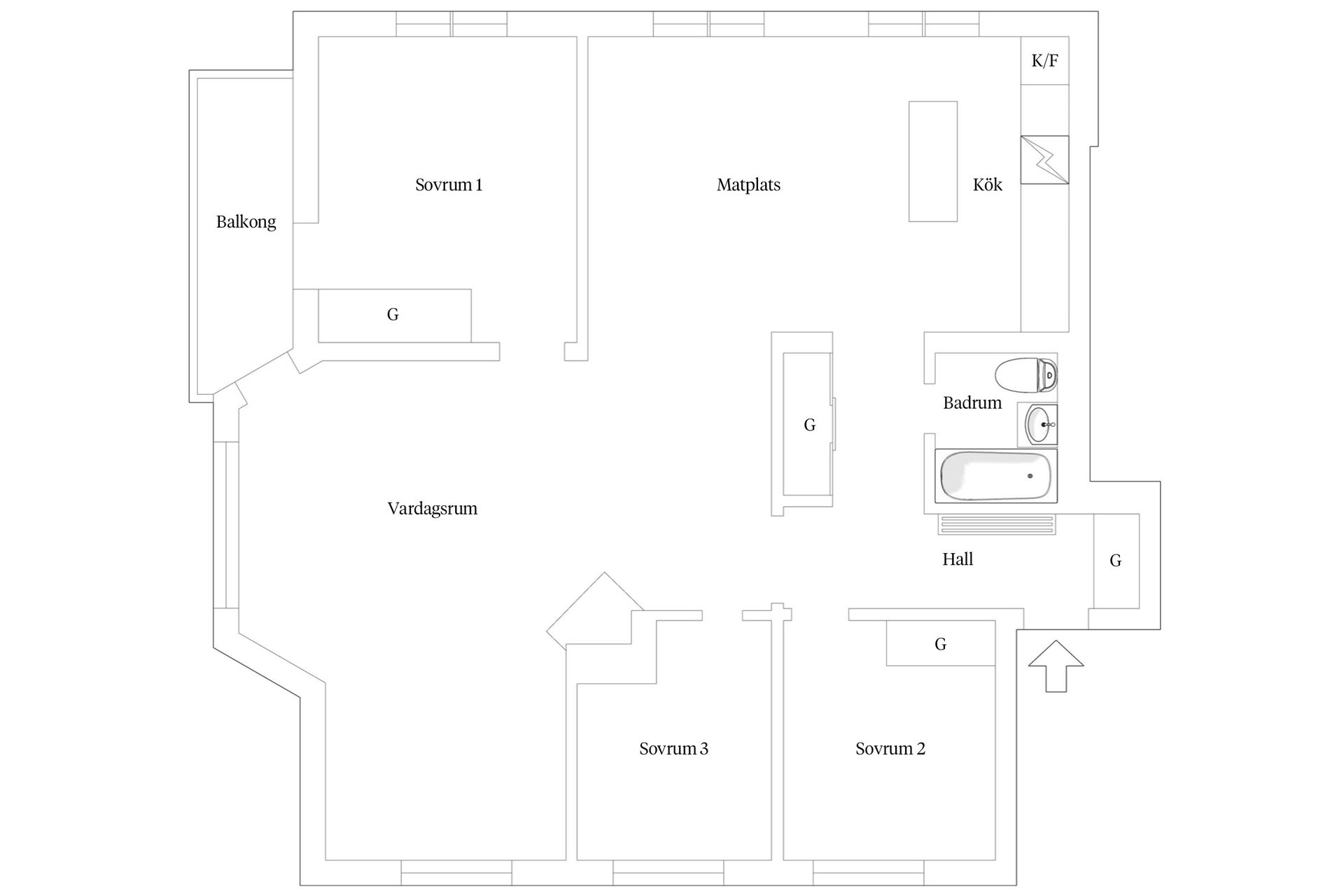 Bostadsrätt, Vintergatan 28, Tullen, Borås