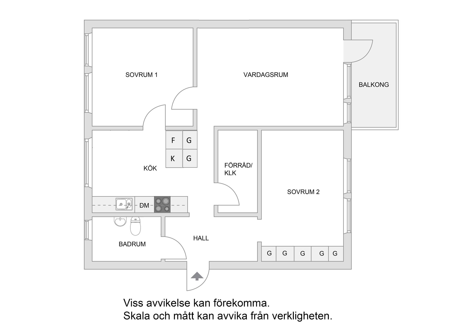 Bostadsrätt, Langelandsgatan 14, 2 tr, Kista, Stockholm