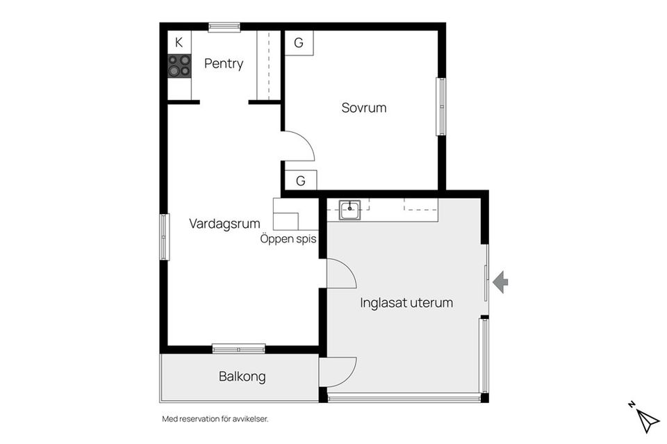 Fritidshus, Granhamnsvägen 25, Hallagården, Varberg