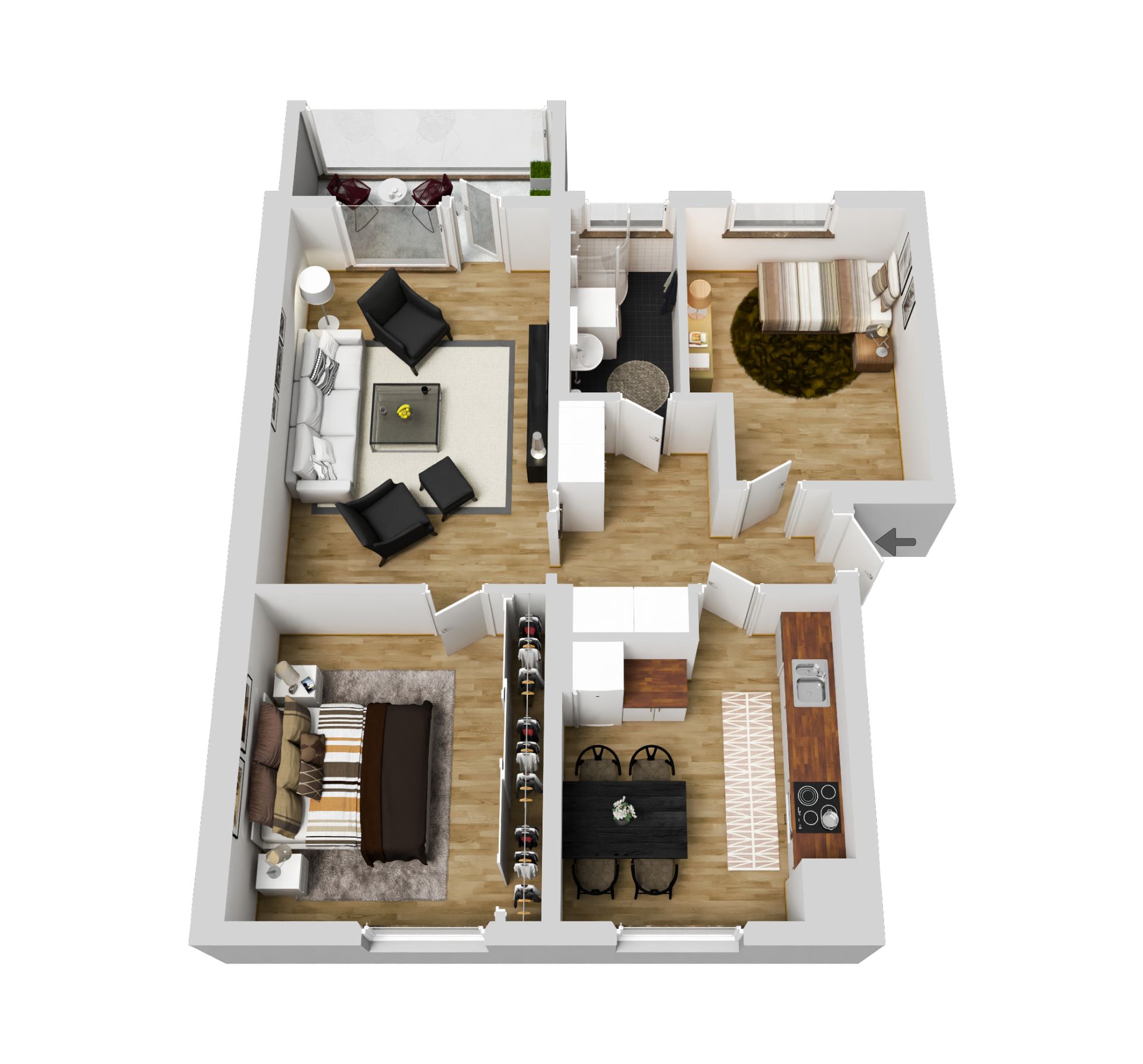 Bostadsrätt, Ågårdsvägen 49, Hjortsberg, Ljungby