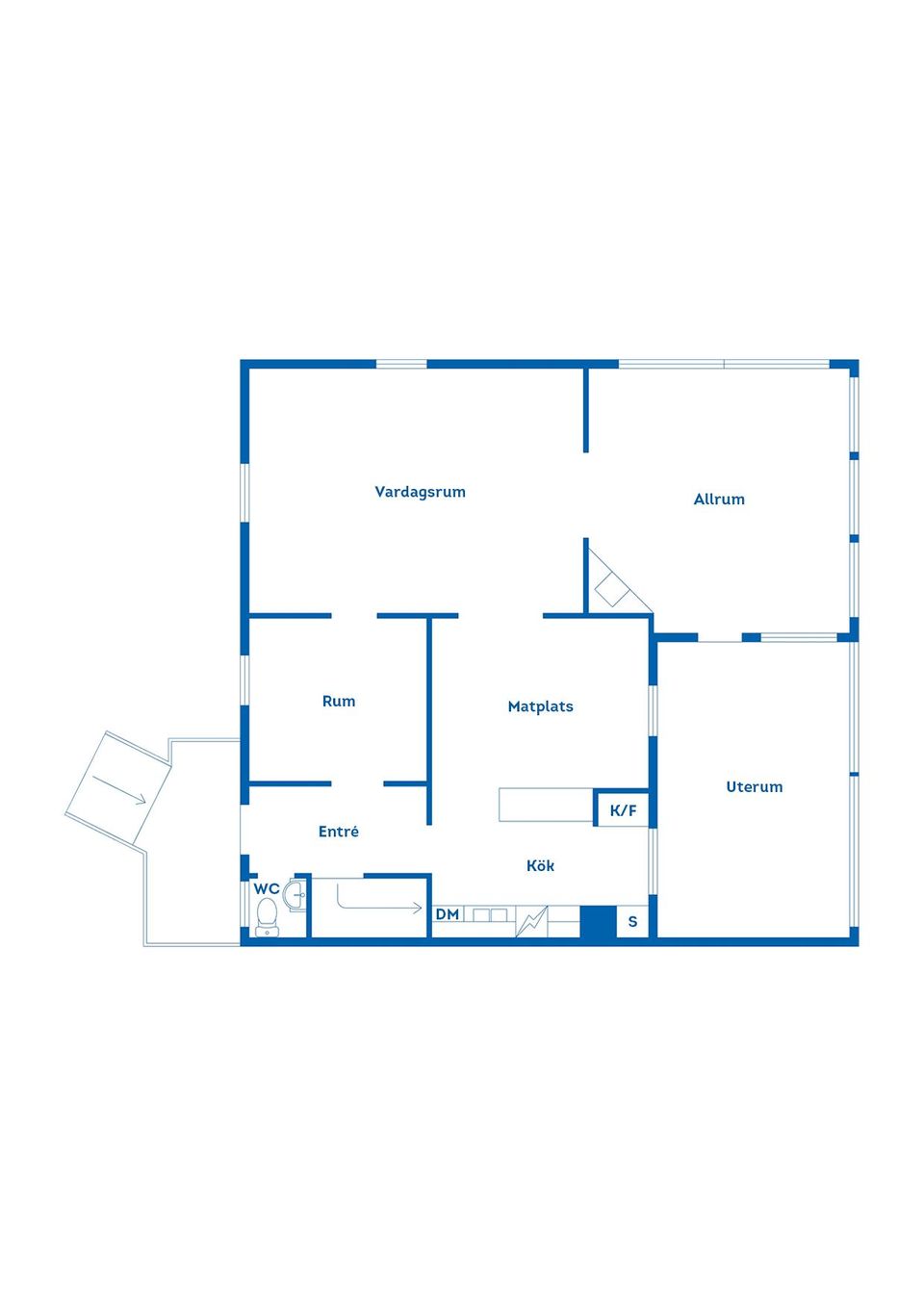 Villa, Västra Drottningvägen 61, Tidaholm