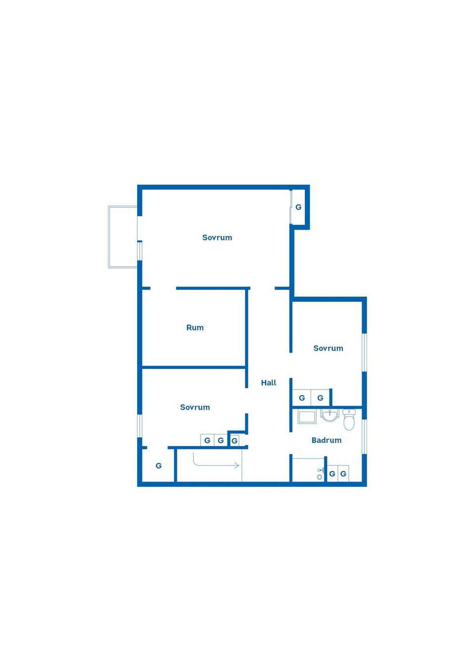 Villa, Västra Drottningvägen 61, Tidaholm