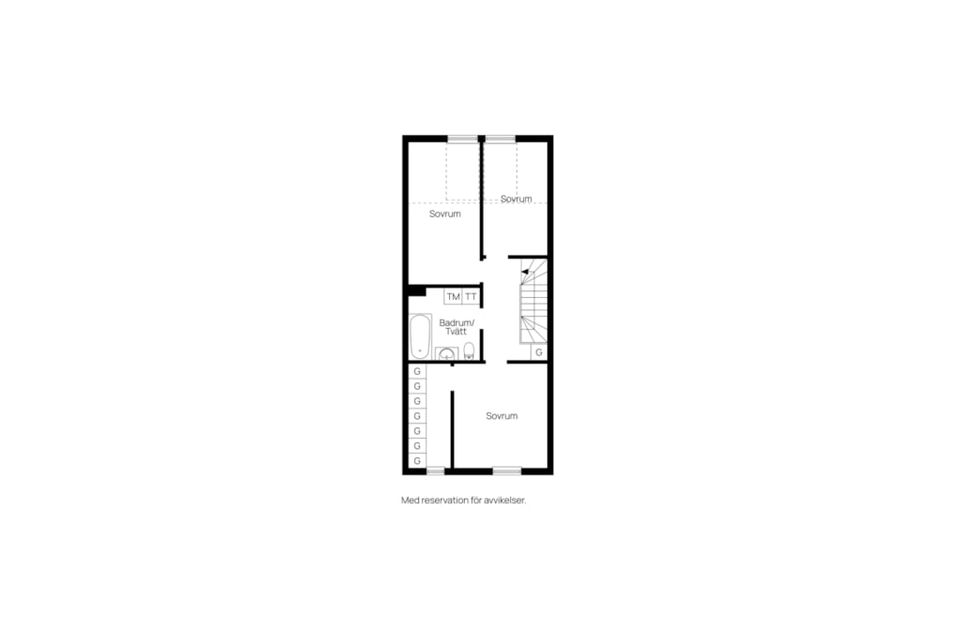 Radhus, Landåvägen 17, Jarlaberg, Nacka