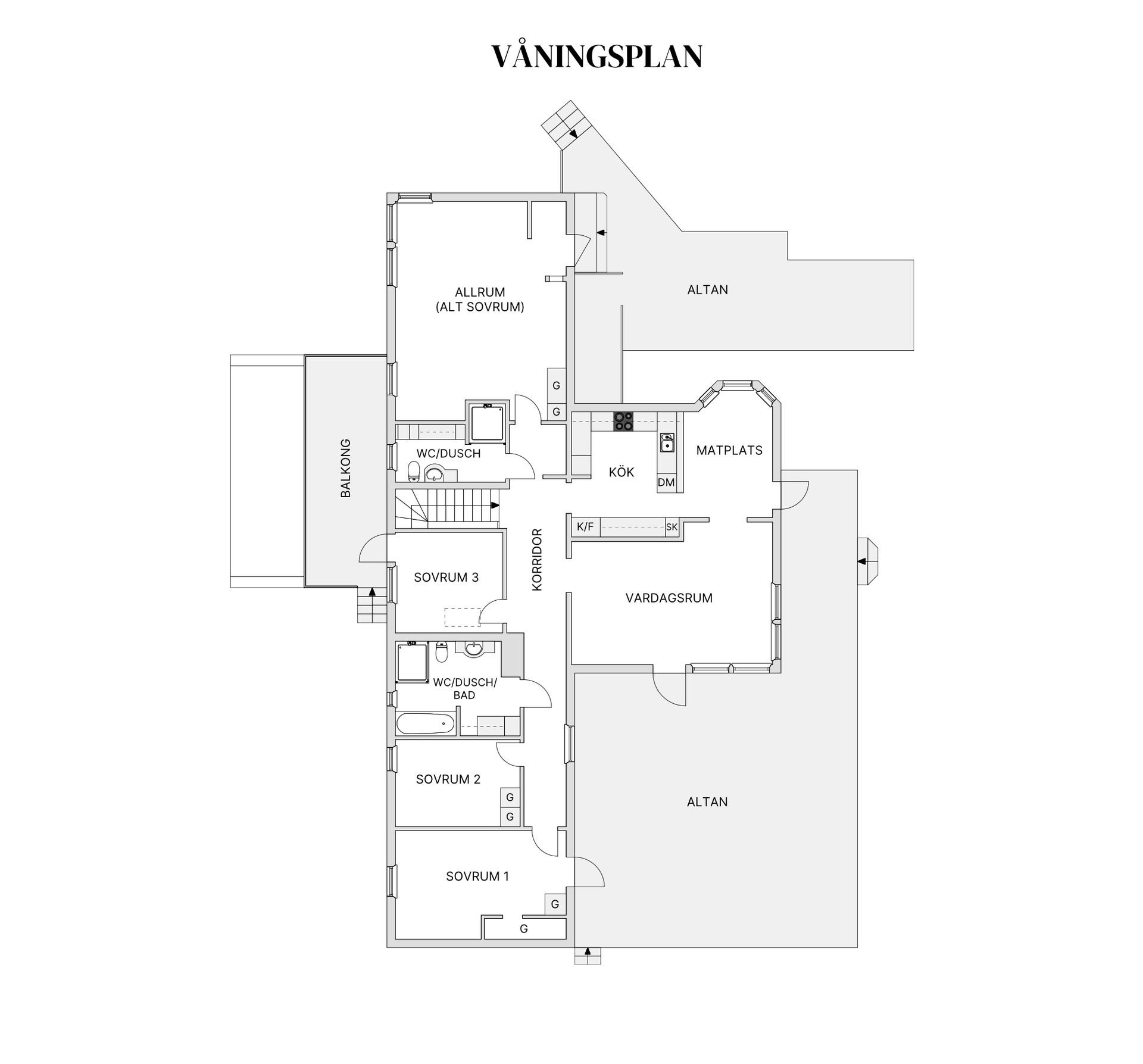 Villa, Kolstigen 8, Ingarö Långvik, Värmdö