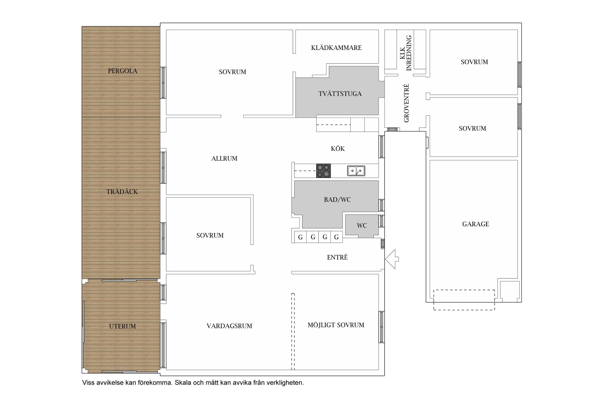 Villa, Nyåkersvägen 9, Alet, Halmstad