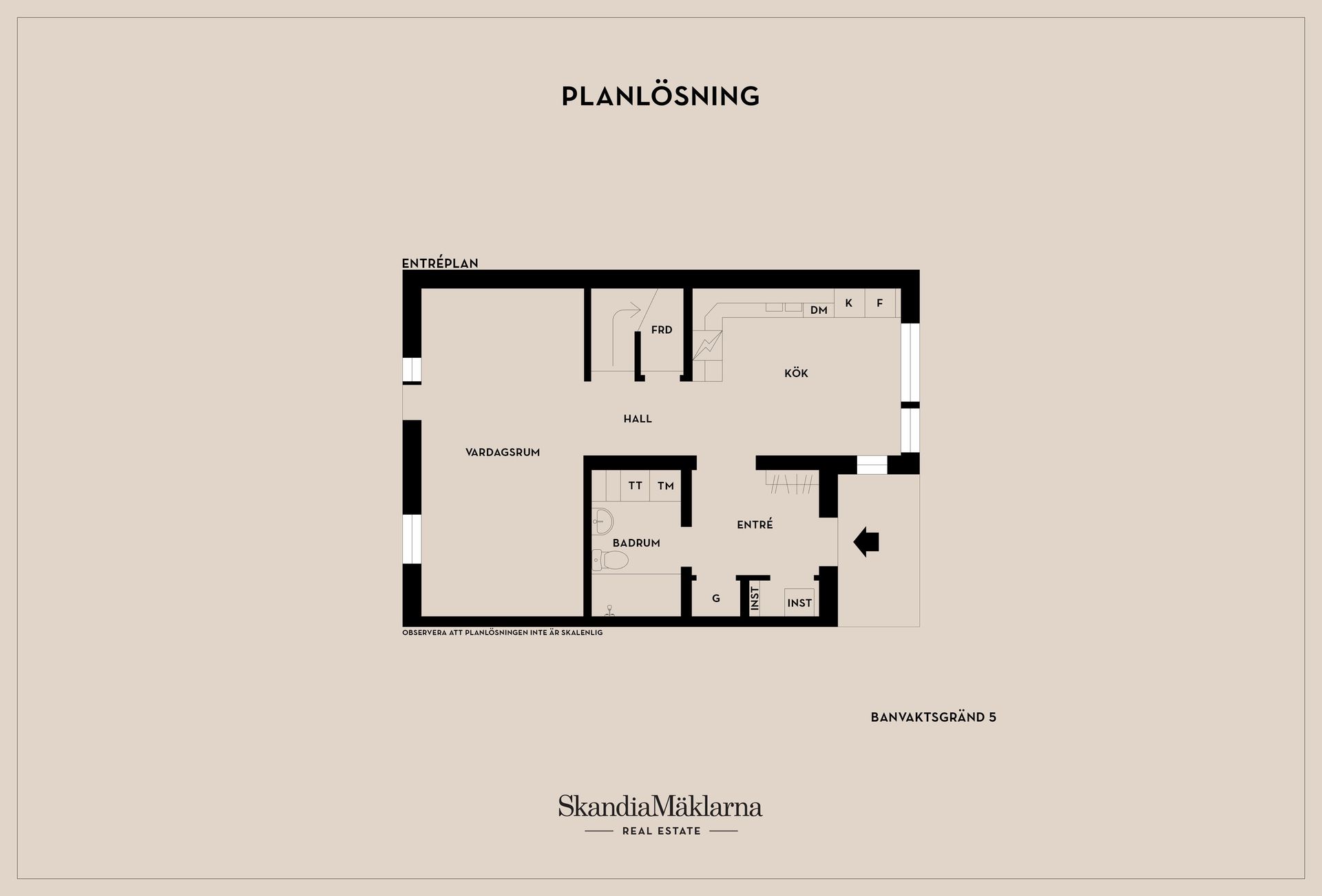 Radhus, Banvaktsgränd 5, Centralt, Kävlinge