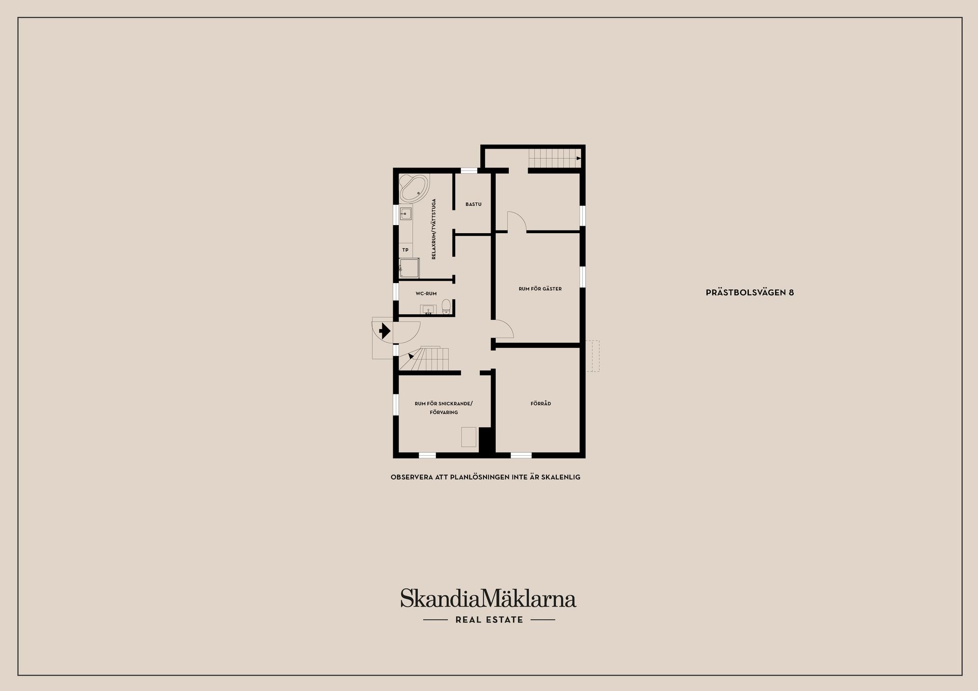 Villa, Prästbolsvägen 8, Lövnäs, Hammarö