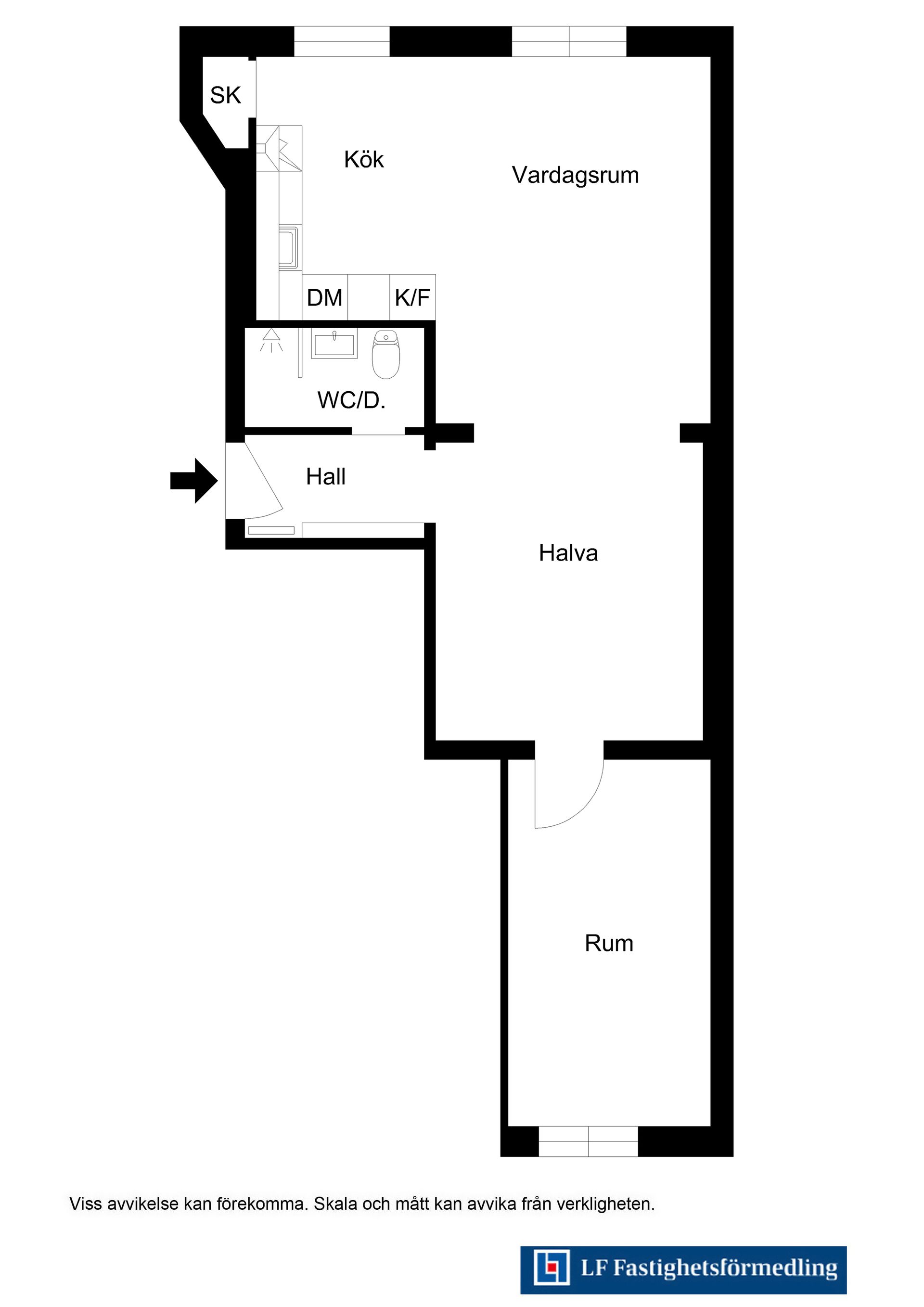 Bostadsrätt, Värnhemsgatan 6, Värnhem, Malmö