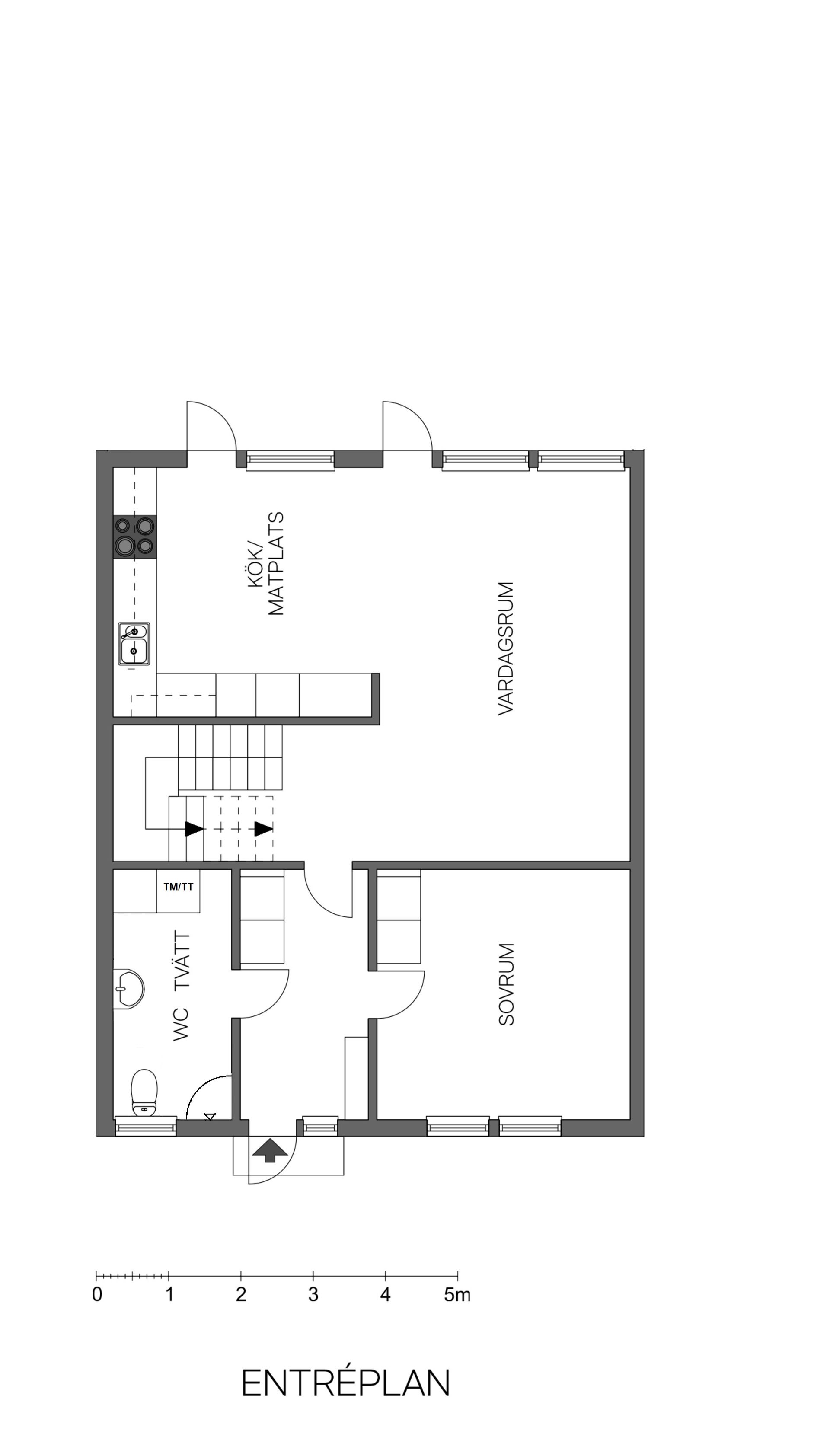 Villa, Radhus, Hagavägen 49, Ormsta, Vallentuna