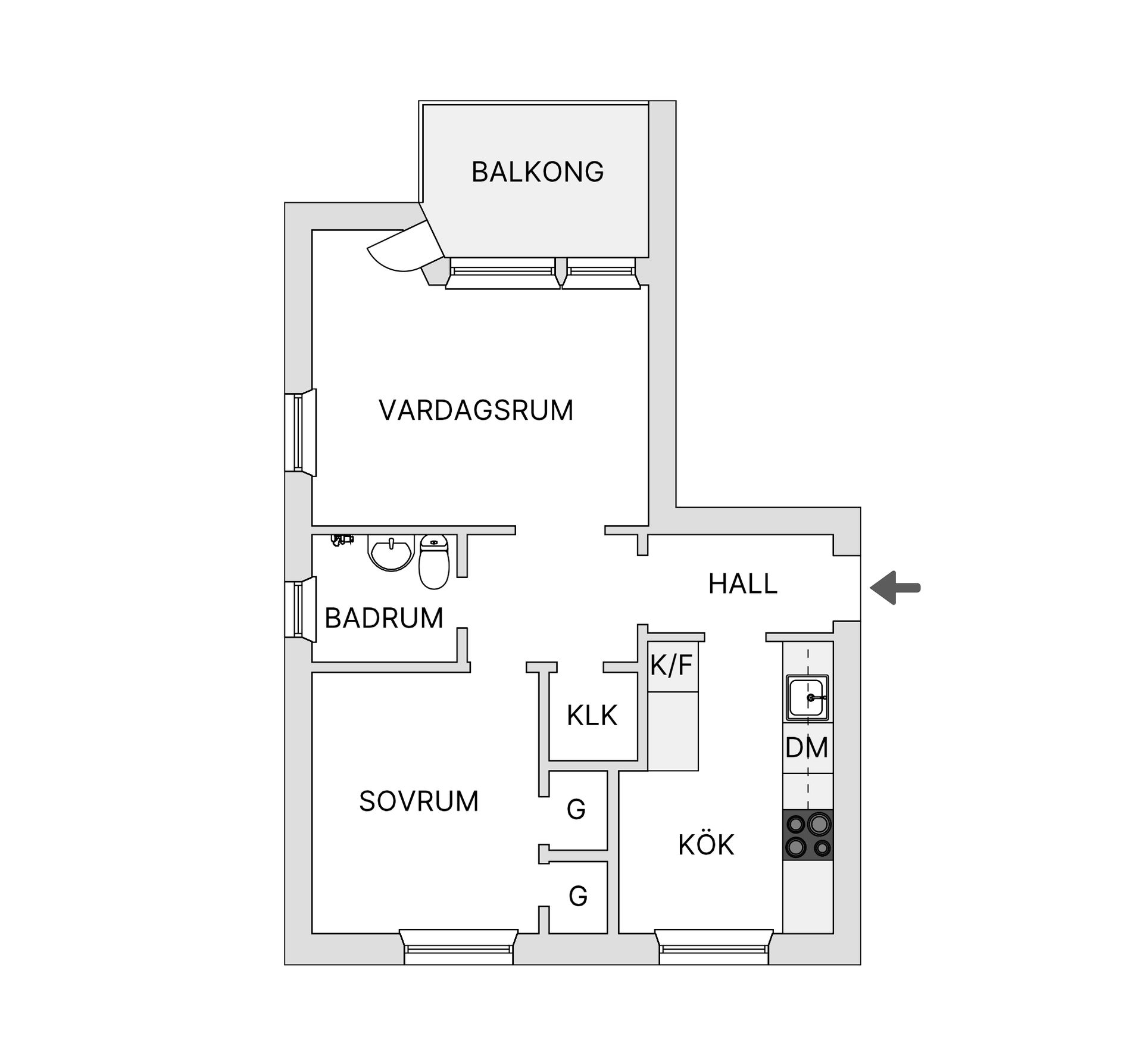 Bostadsrätt, Odensängsvägen 10, Odenslund, Östersund