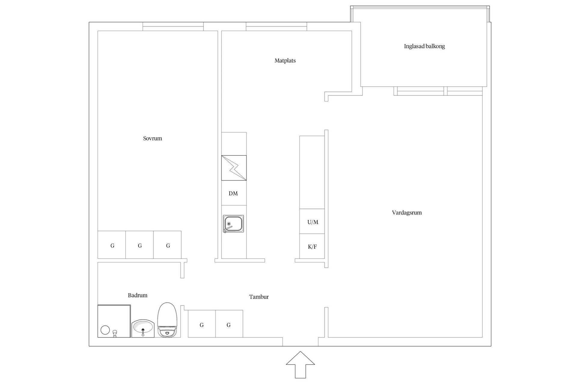 Bostadsrätt, Vaktmästaregången 6, Masthugget, Göteborg