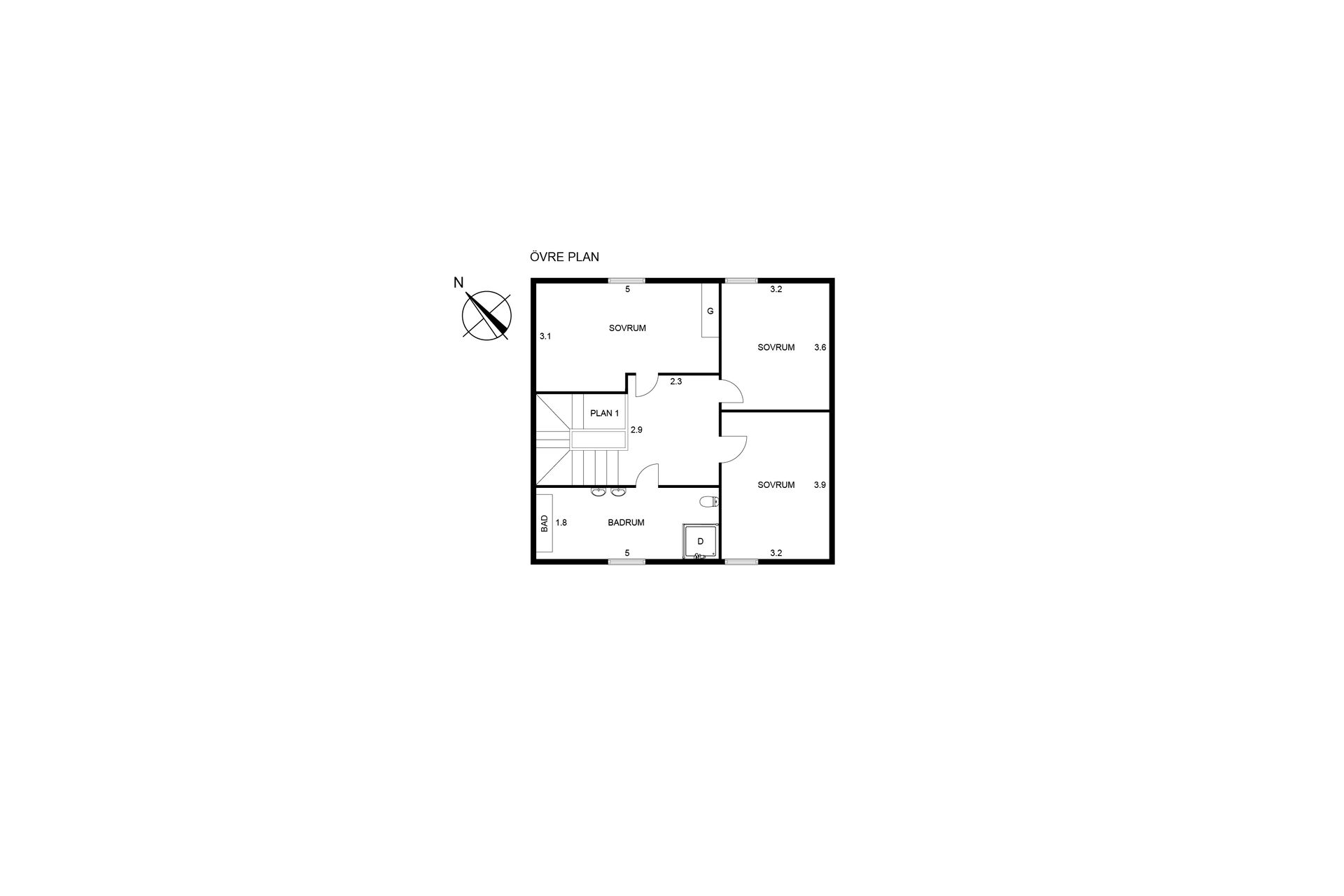 Villa, Nabbensbergsvägen 26, Nabbensberg, Vänersborg