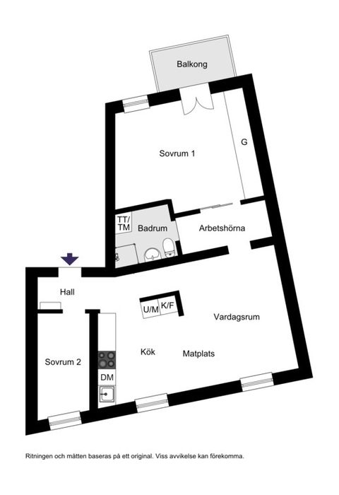 Bostadsrätt, Vattenledningsvägen 63, 2 tr., Midsommarkransen, Stockholm