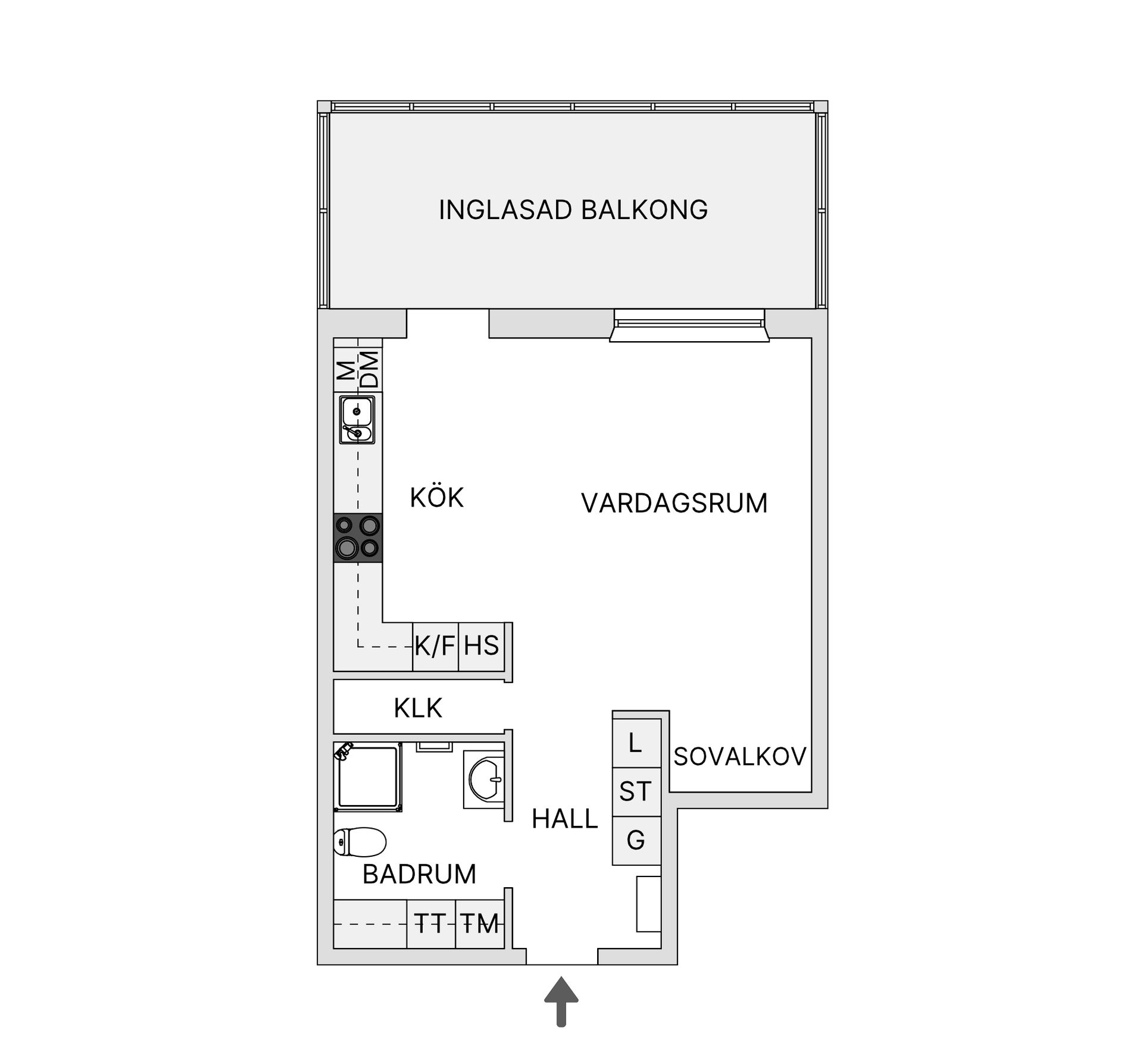 Bostadsrätt, Kellgrensgatan 23B, Druvefors, Borås