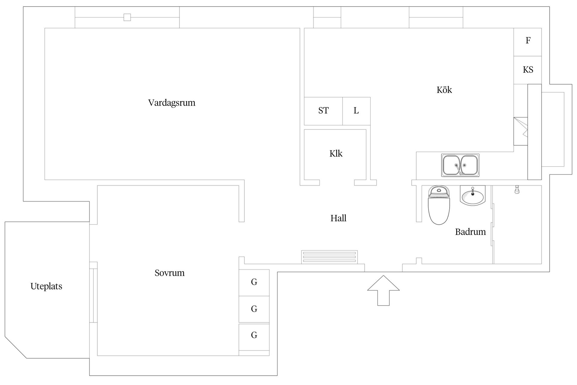 Bostadsrätt, Rotorvägen 4, Asea-stan, Västerås