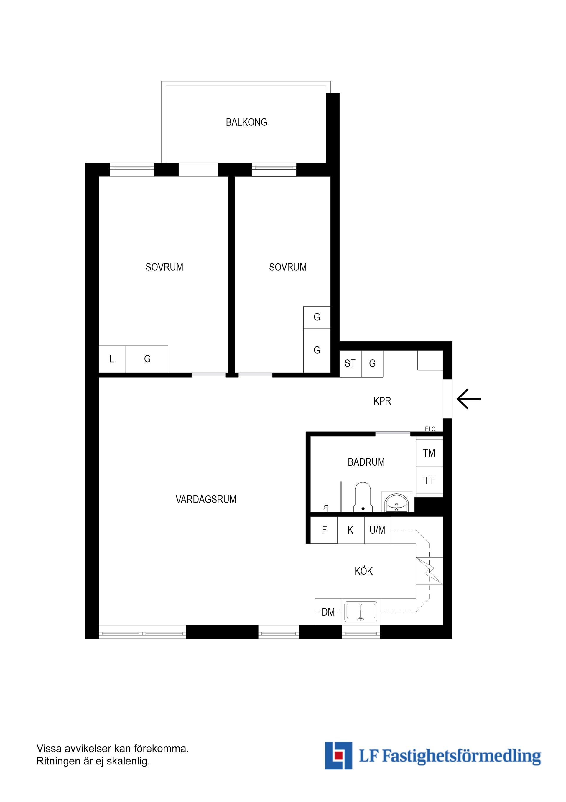 Bostadsrätt, Marieborgsgatan 2, Ursvik, Sundbyberg