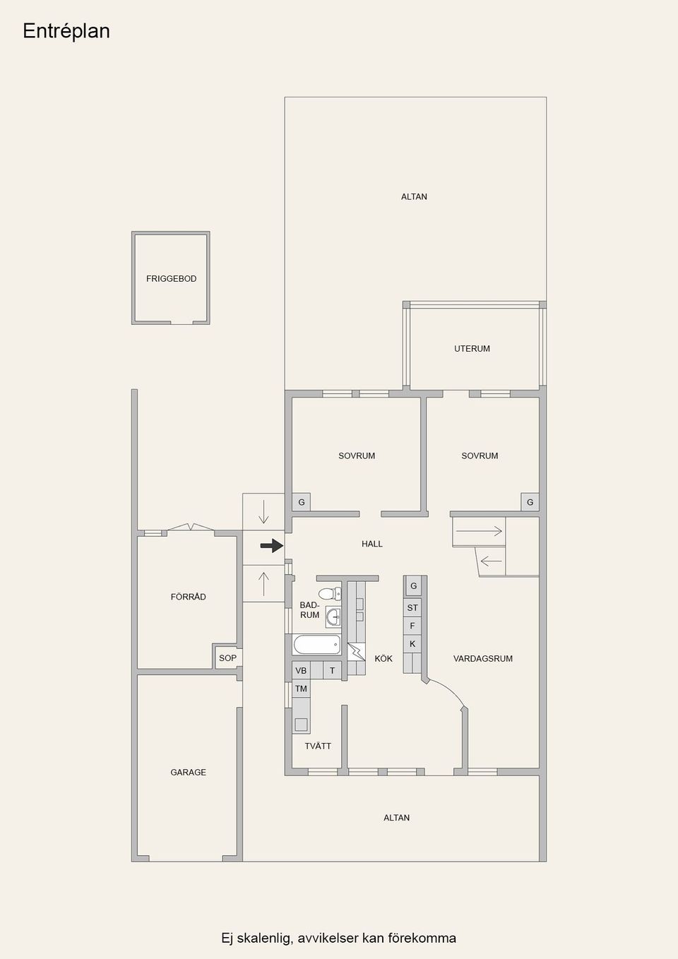 Villa, Radhus, Mosstigen 6, Sunnerby, Nynäshamn