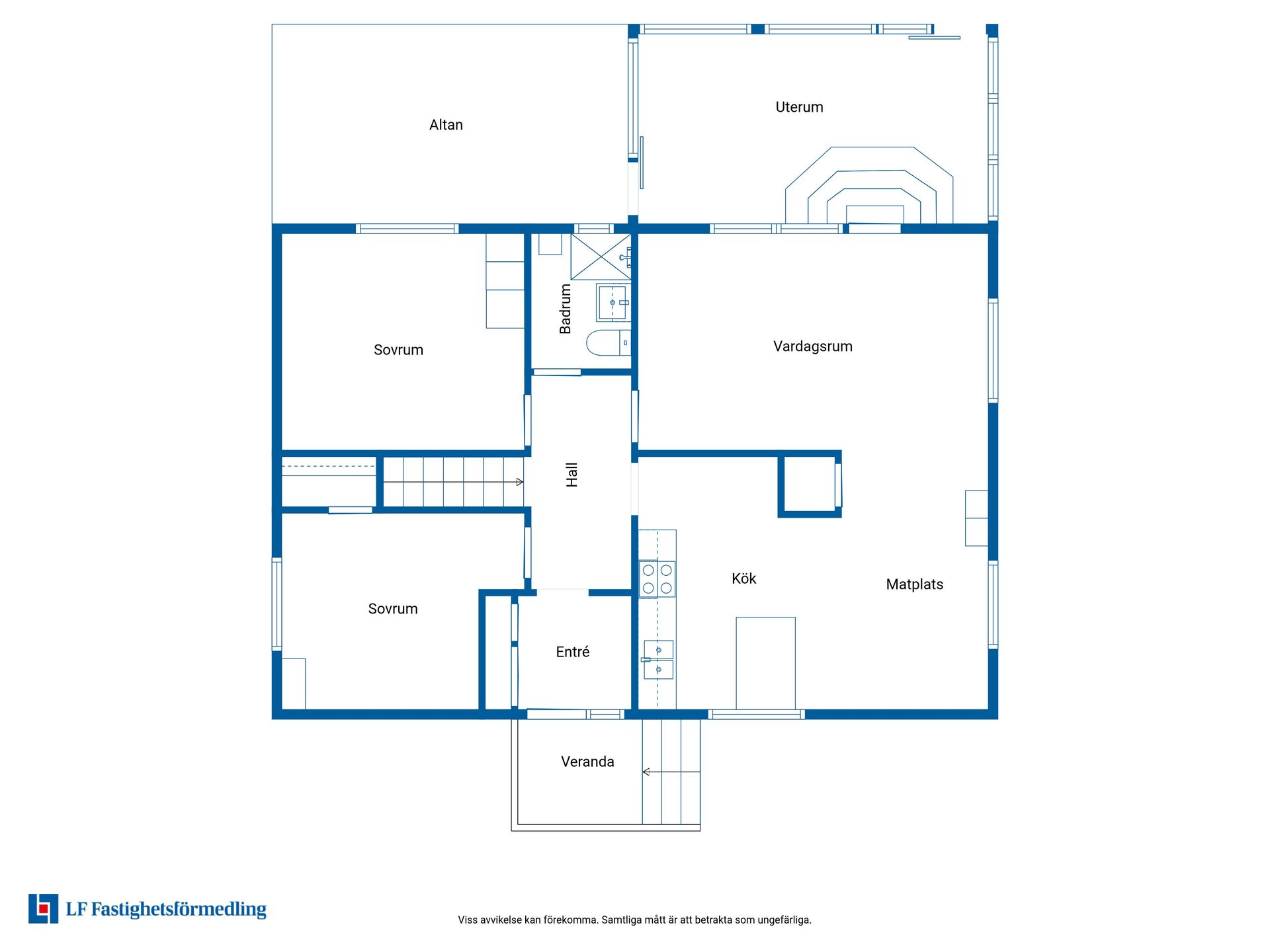 Villa, Kyrkvägen 38, Hemmanet, Sundsvall