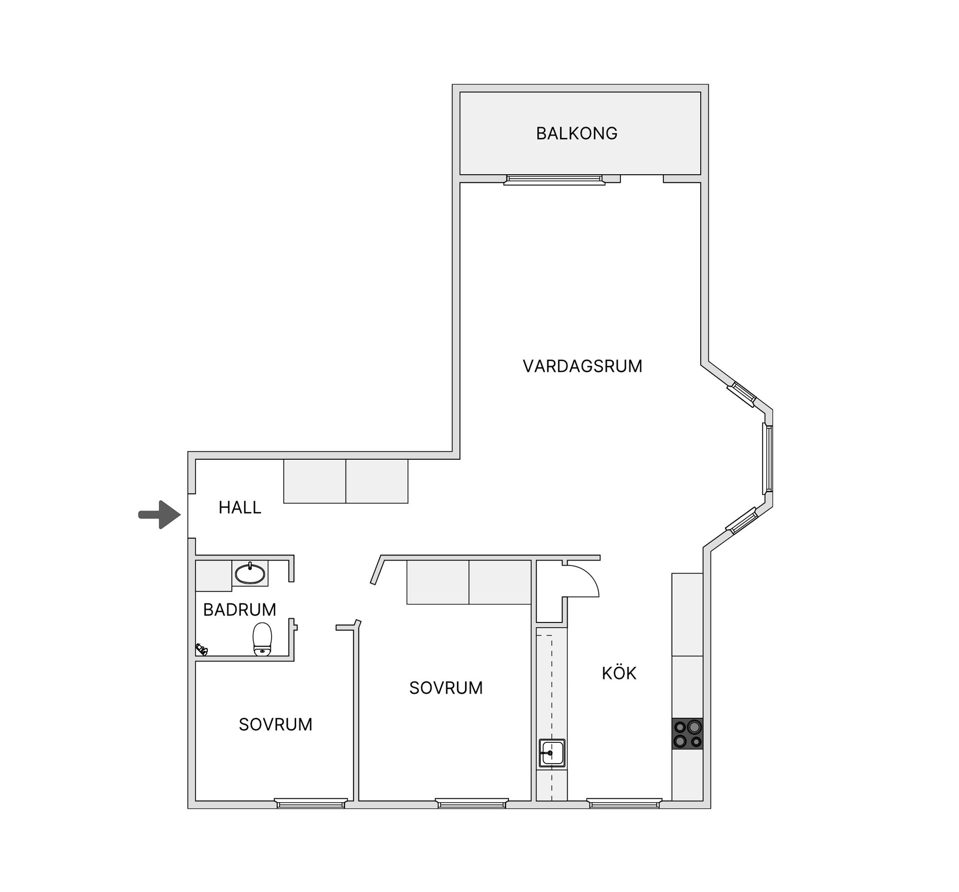 Bostadsrätt, Jesper Svedbergsvägen 4, Britsarvet, Falun