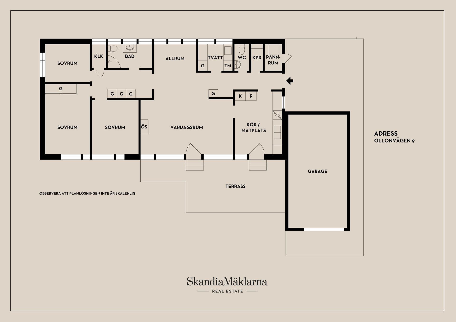 Villa, Ollonvägen 9, Danderyd