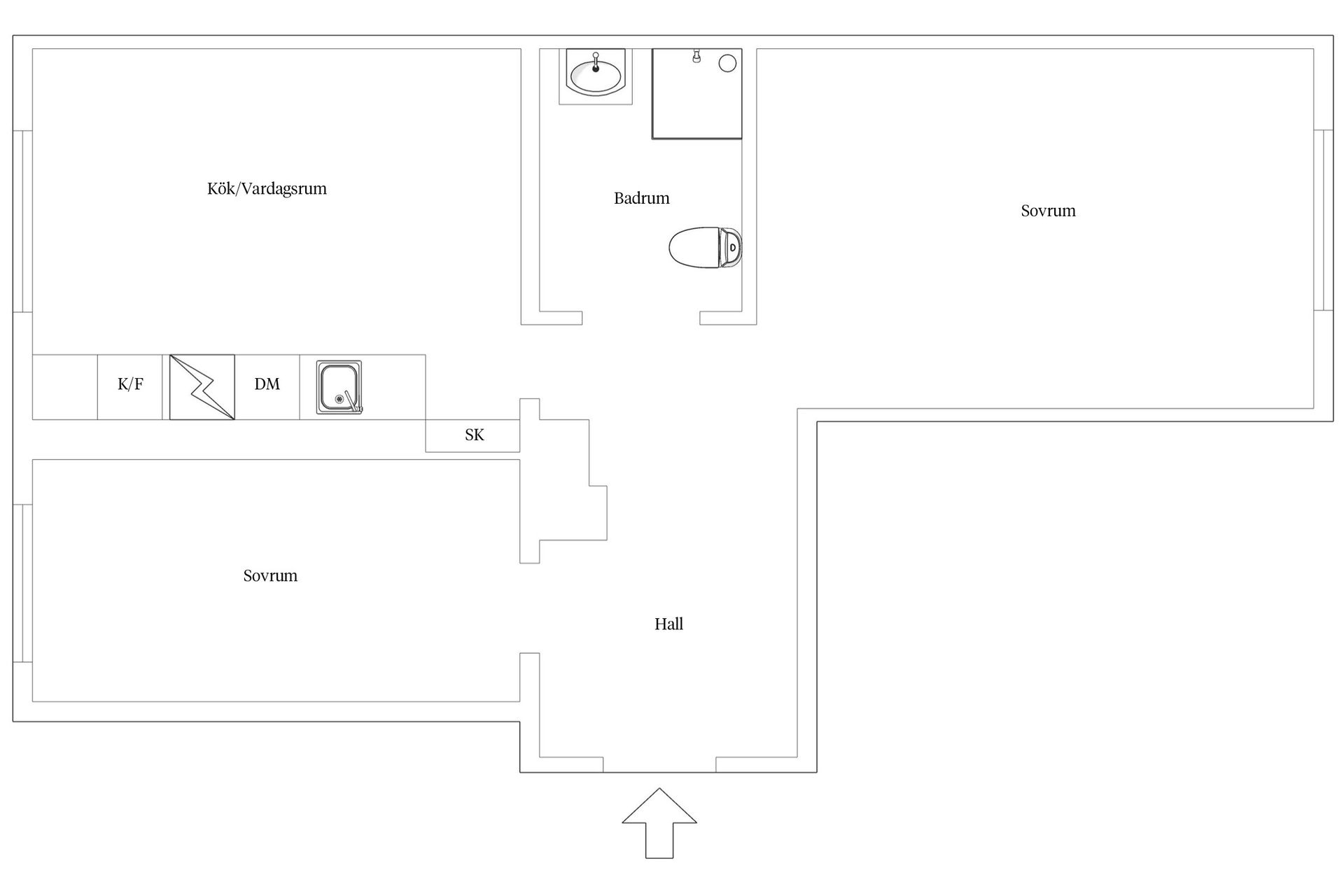 Bostadsrätt, Alviksvägen 21, Bromma - Äppelviken, Stockholm
