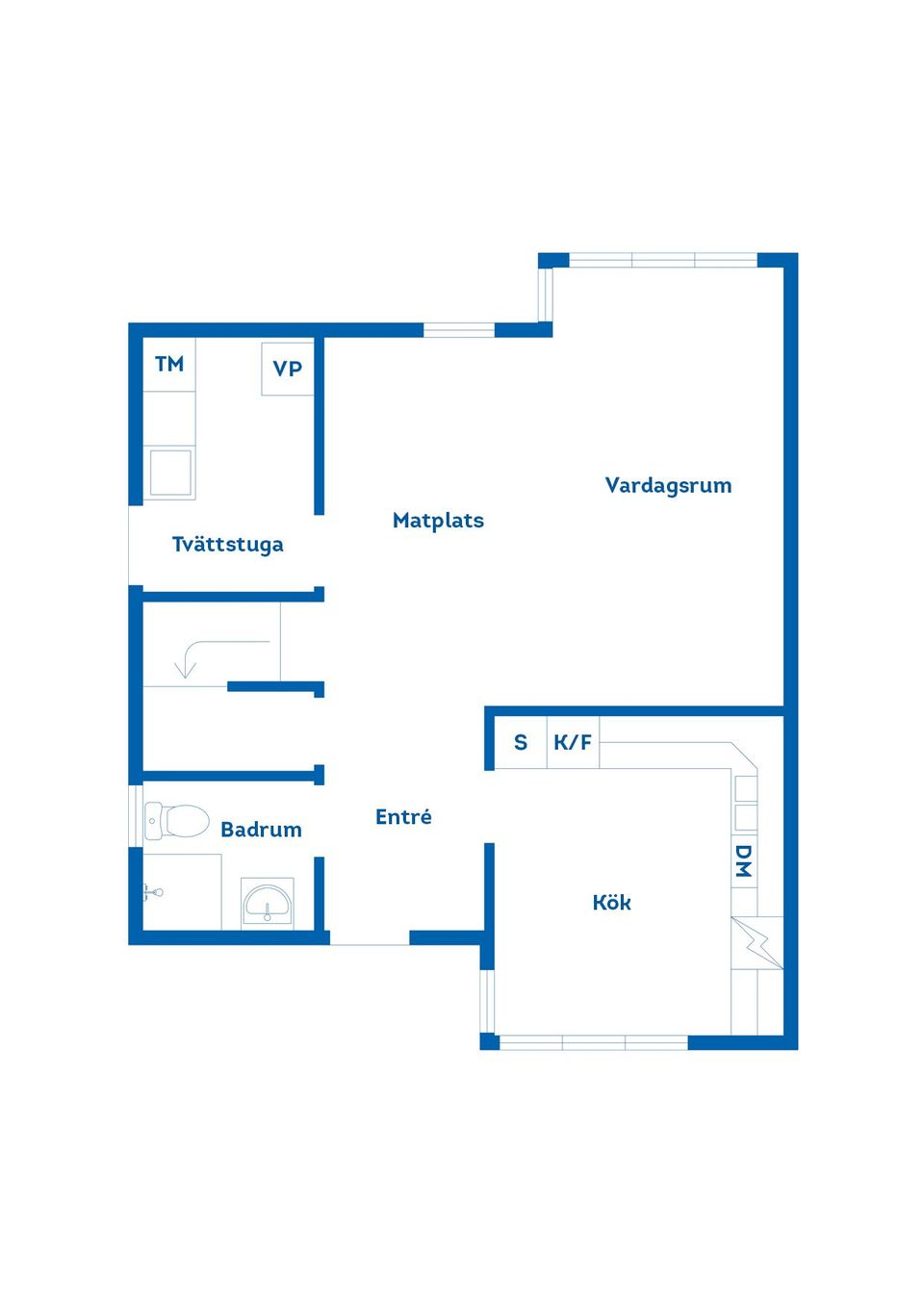 Bostadsrätt, Radhus, Elviragatan 1, Figeholm, Oskarshamn