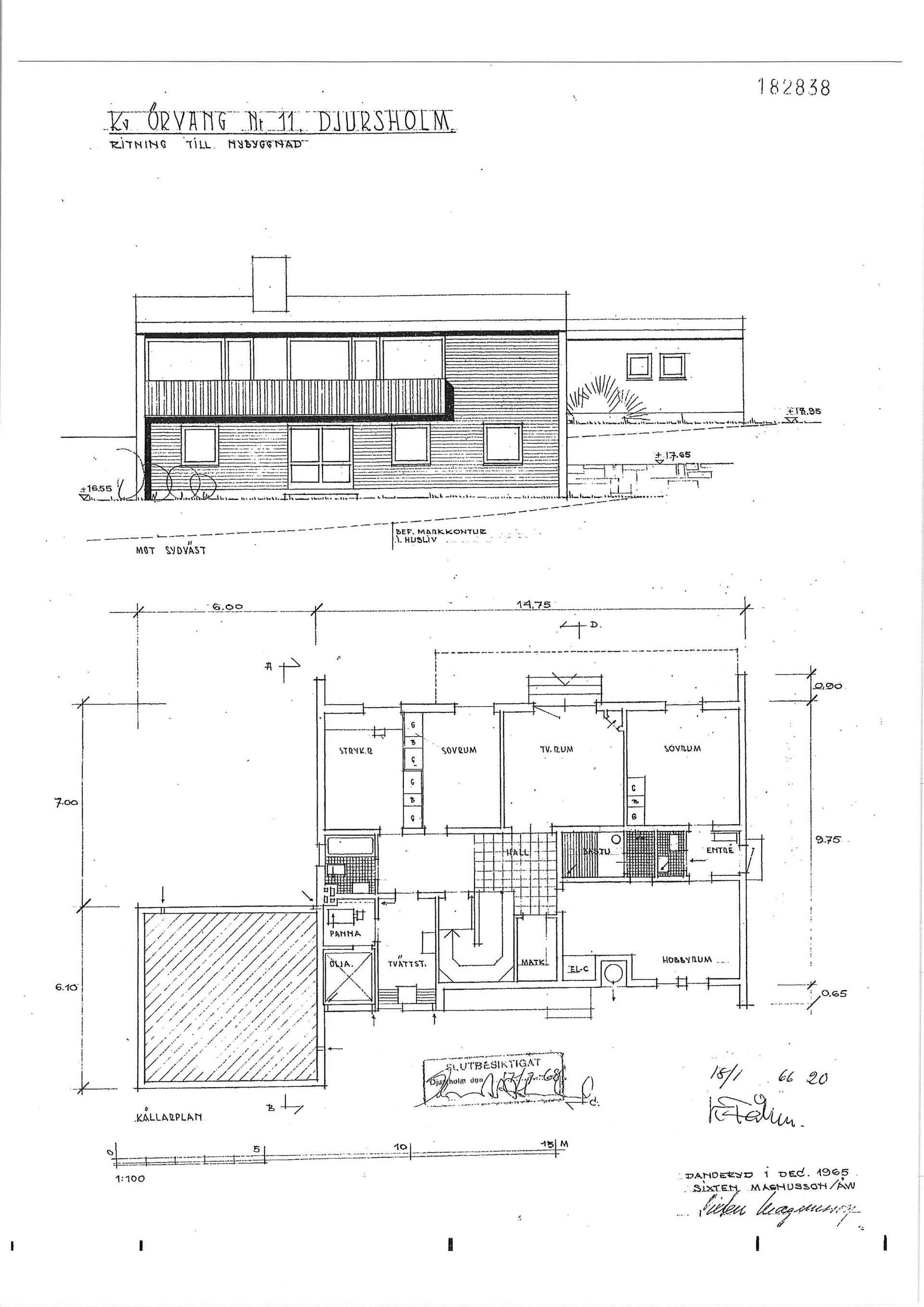 Villa, Gripvägen 7, Danderyd