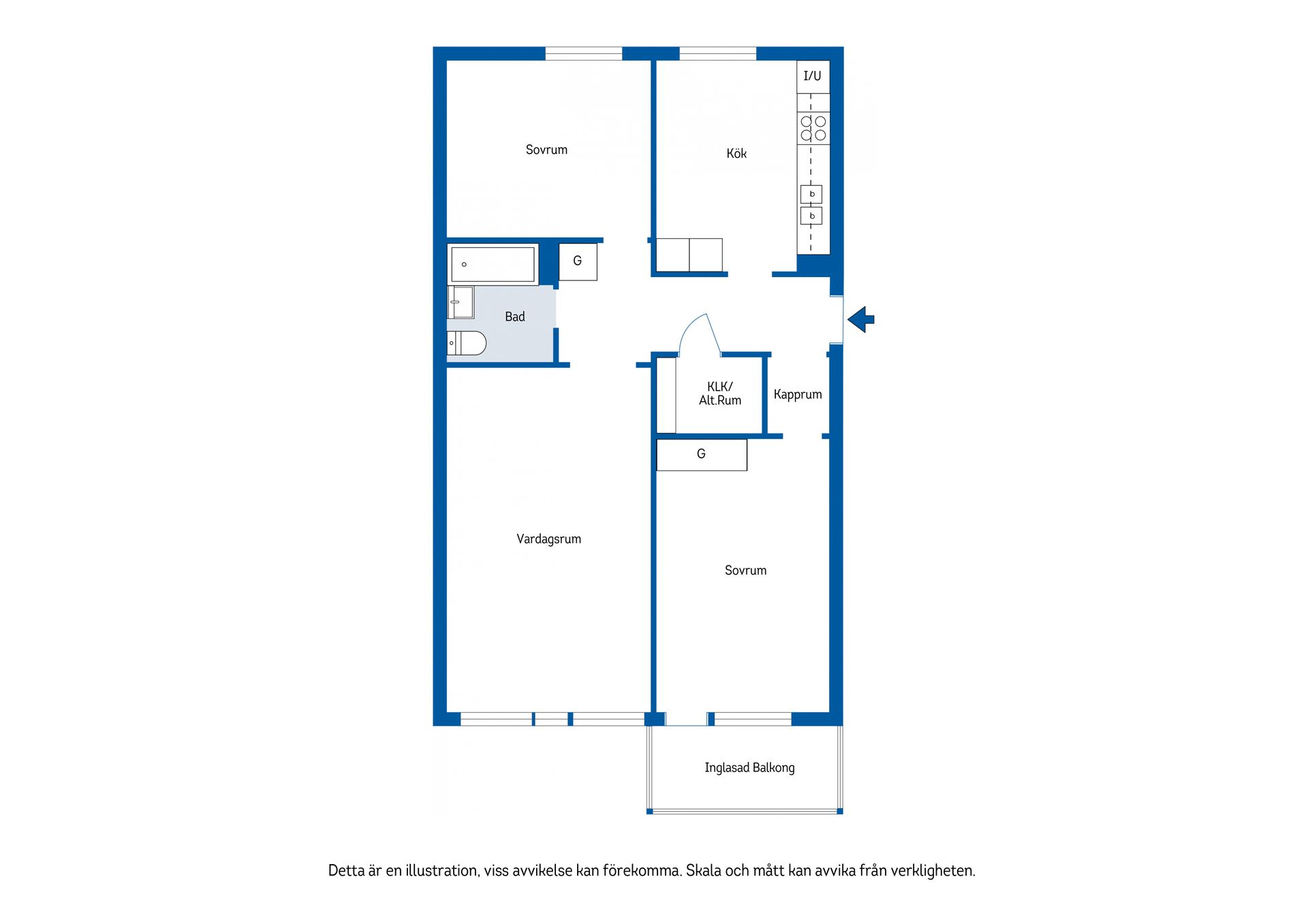 Bostadsrätt, Bågevägen 23B, Bosvedjan, Sundsvall