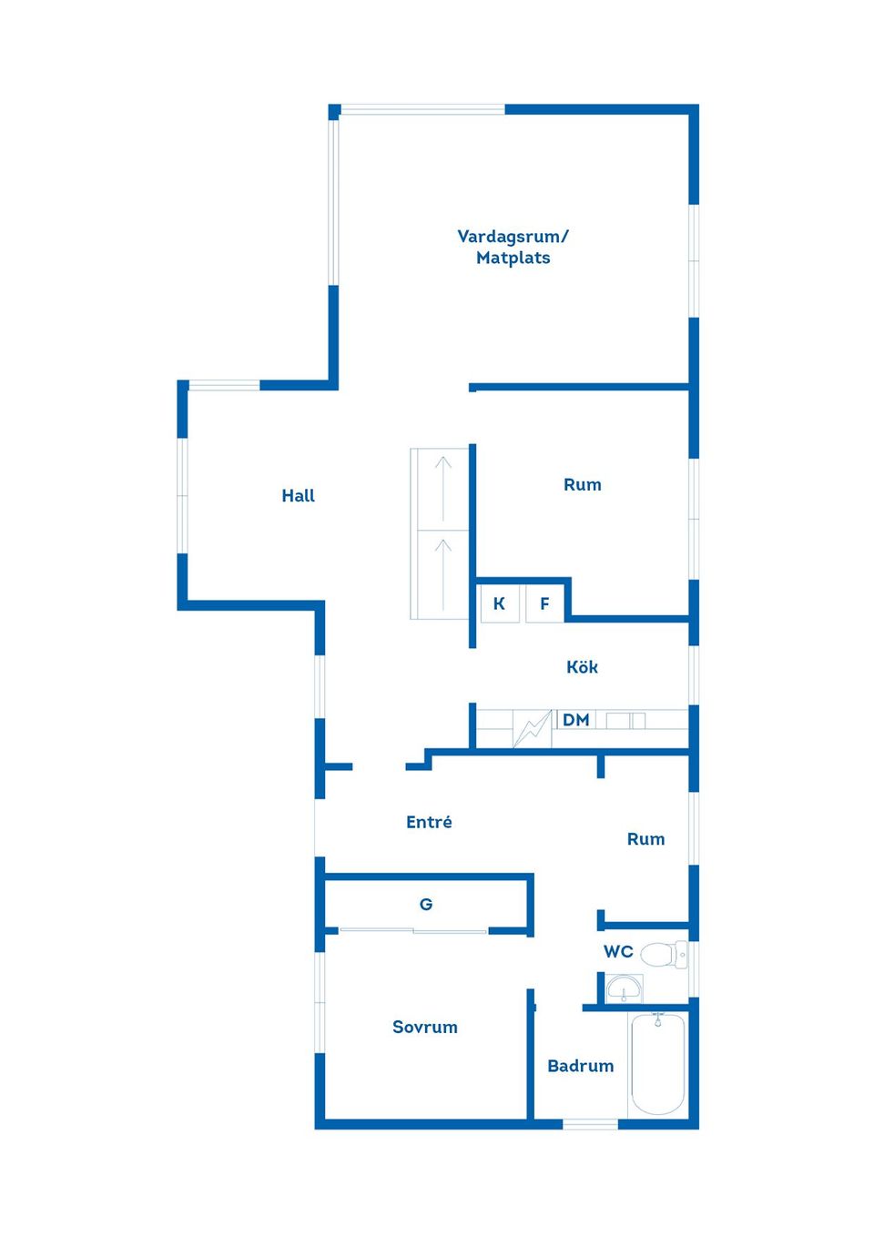 Villa, Bockgatan 8, Lerdal, Rättvik