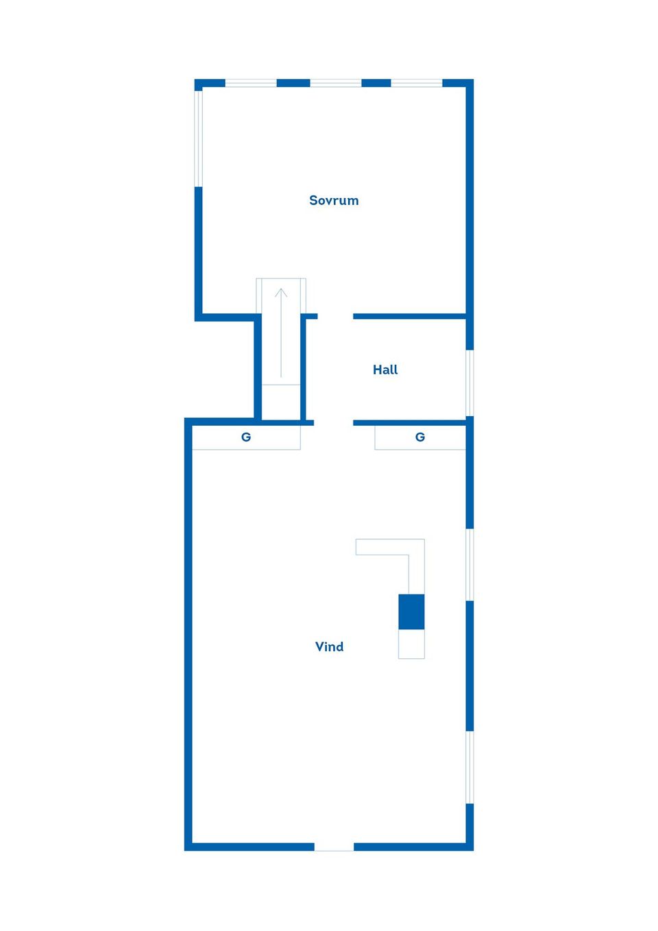 Villa, Bockgatan 8, Lerdal, Rättvik