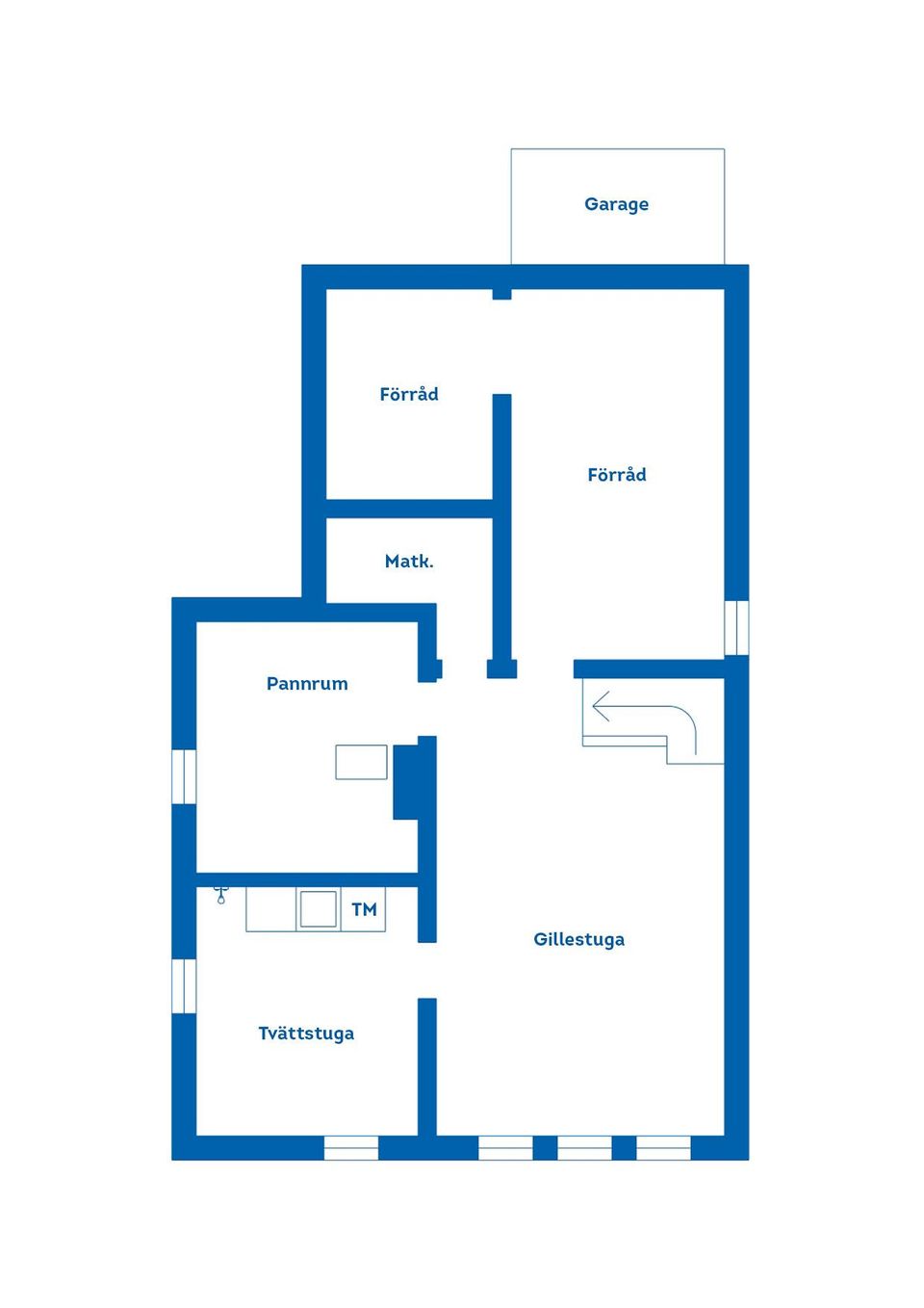 Villa, Åkroksvägen 4, Mörrum, Karlshamn