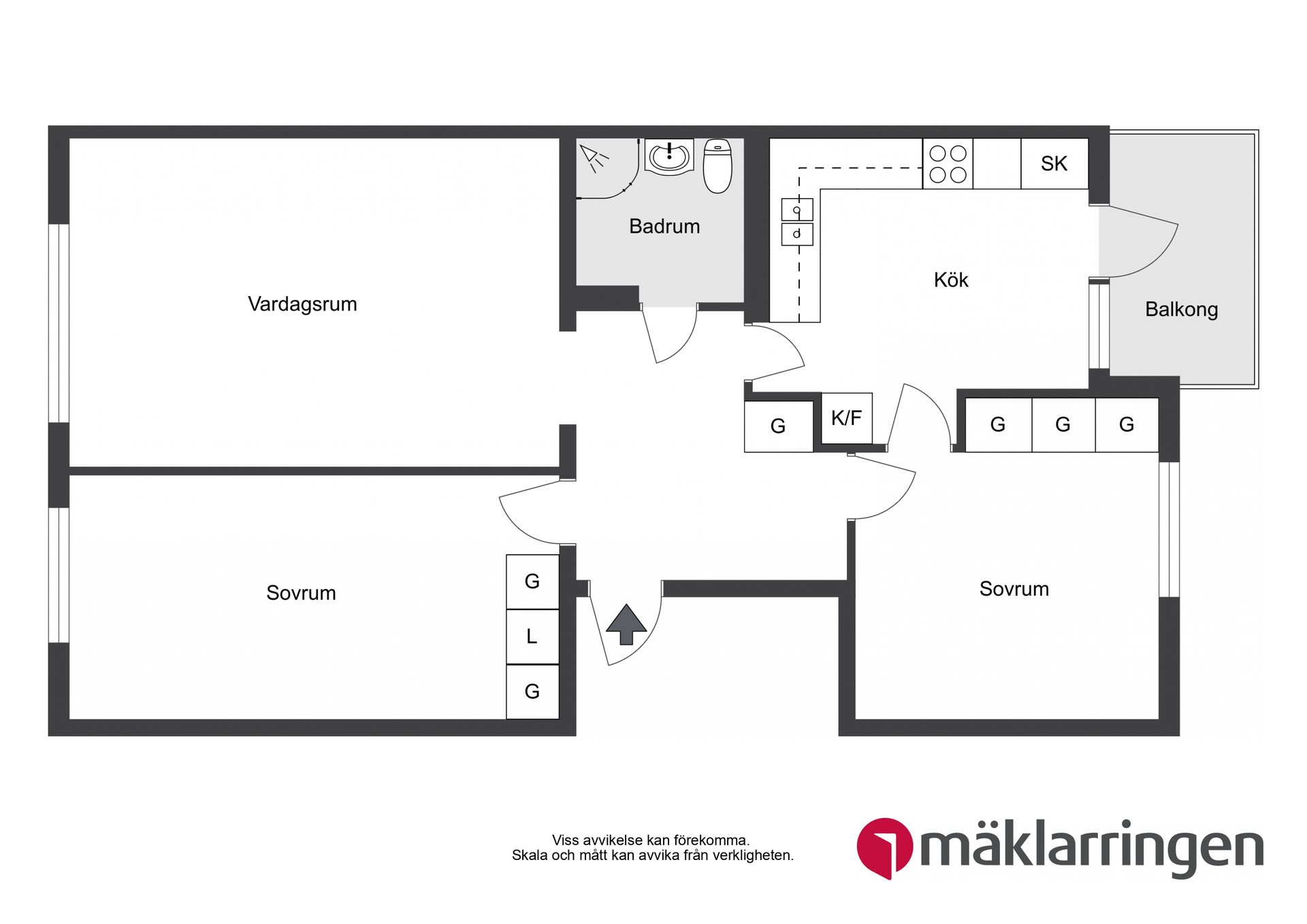 Bostadsrätt, Flygarvägen 37, Barkarby, Järfälla